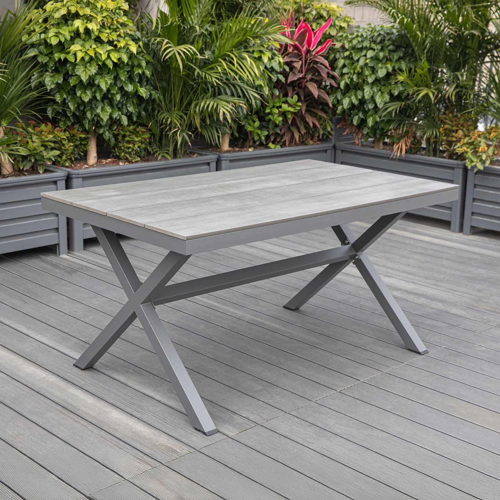 IDIMEX Gartentisch WINDY, Outdoor Tisch 150x90cm günstig online kaufen