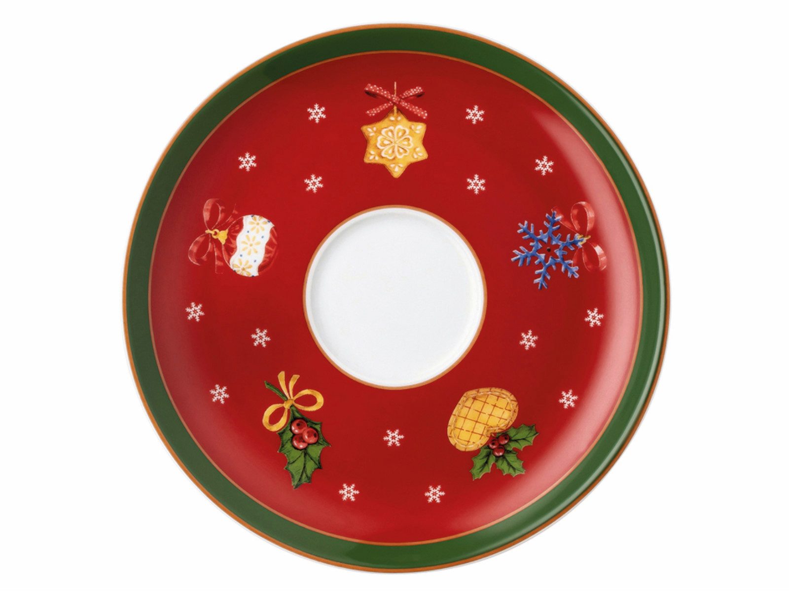 Hutschenreuther Tasse Happy Wintertime Kombi-Untertasse 16cm, Porzellan von Hutschenreuther