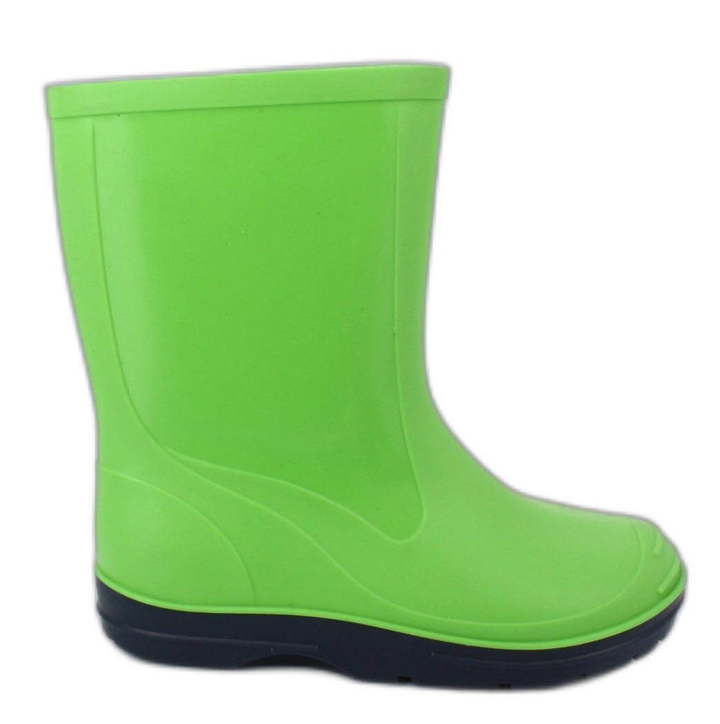 Beck Regenstiefel Basic Gummistiefel (für Mädchen und Jungen, in vielen Farben und Größen verfügbar) schmaler Schlupf-Stiefel, herausnehmbare Innensohle