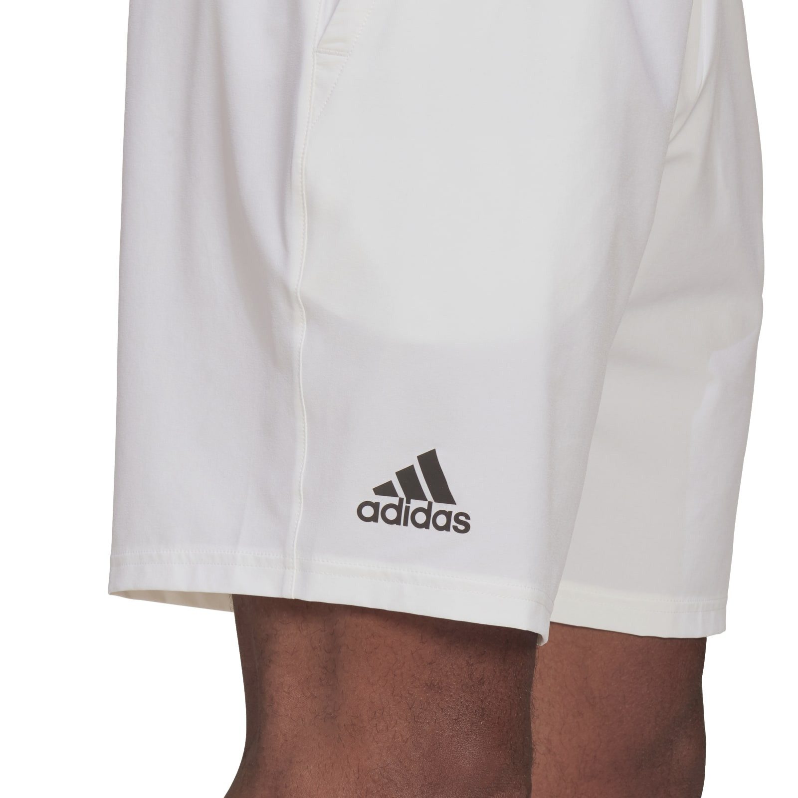 adidas Performance Shorts Tennishose Club Stretch Woven 9in kurz weiss Herren