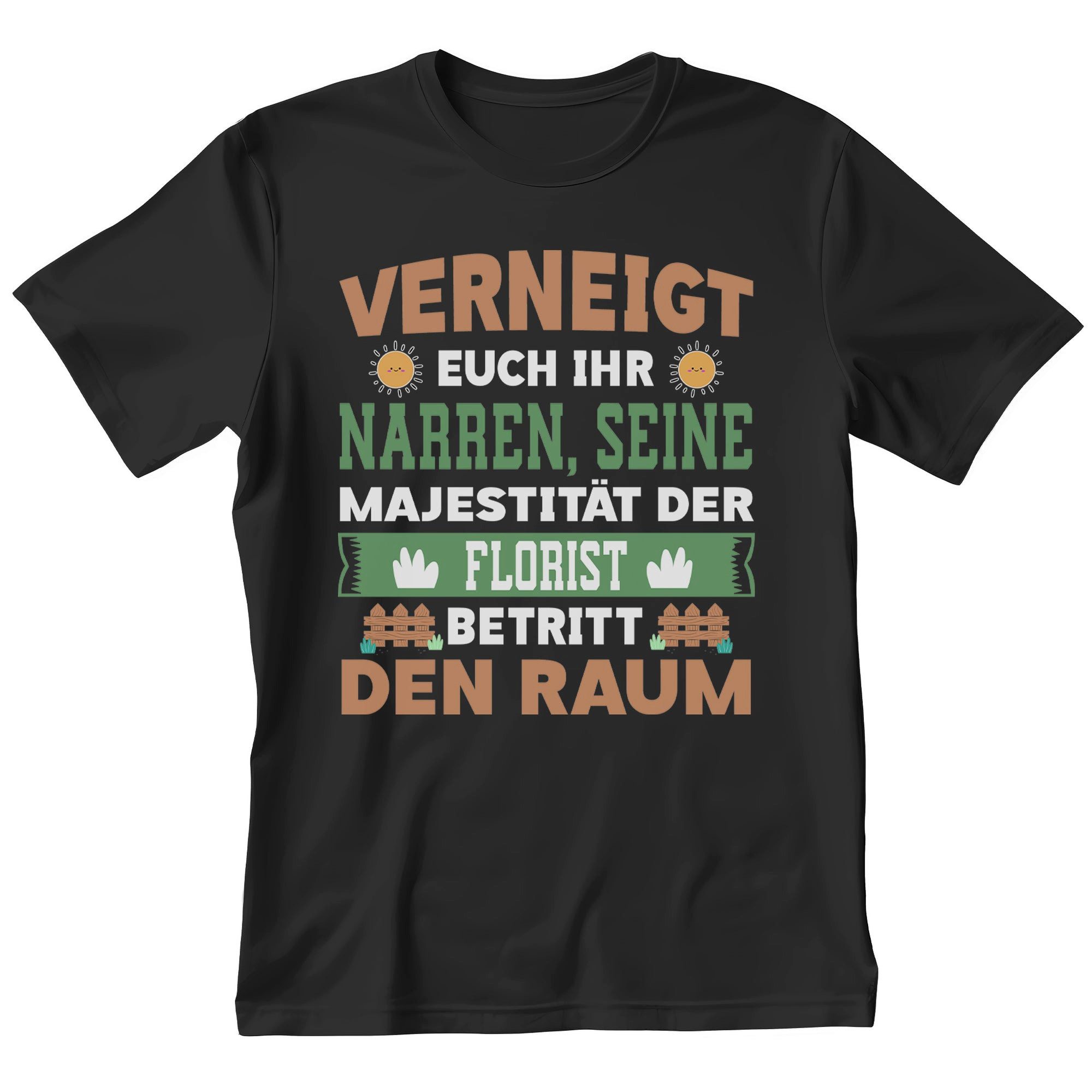 T-Shirt Florist Geschenk Männer Spruch Beruf Ausbildung Abschluss