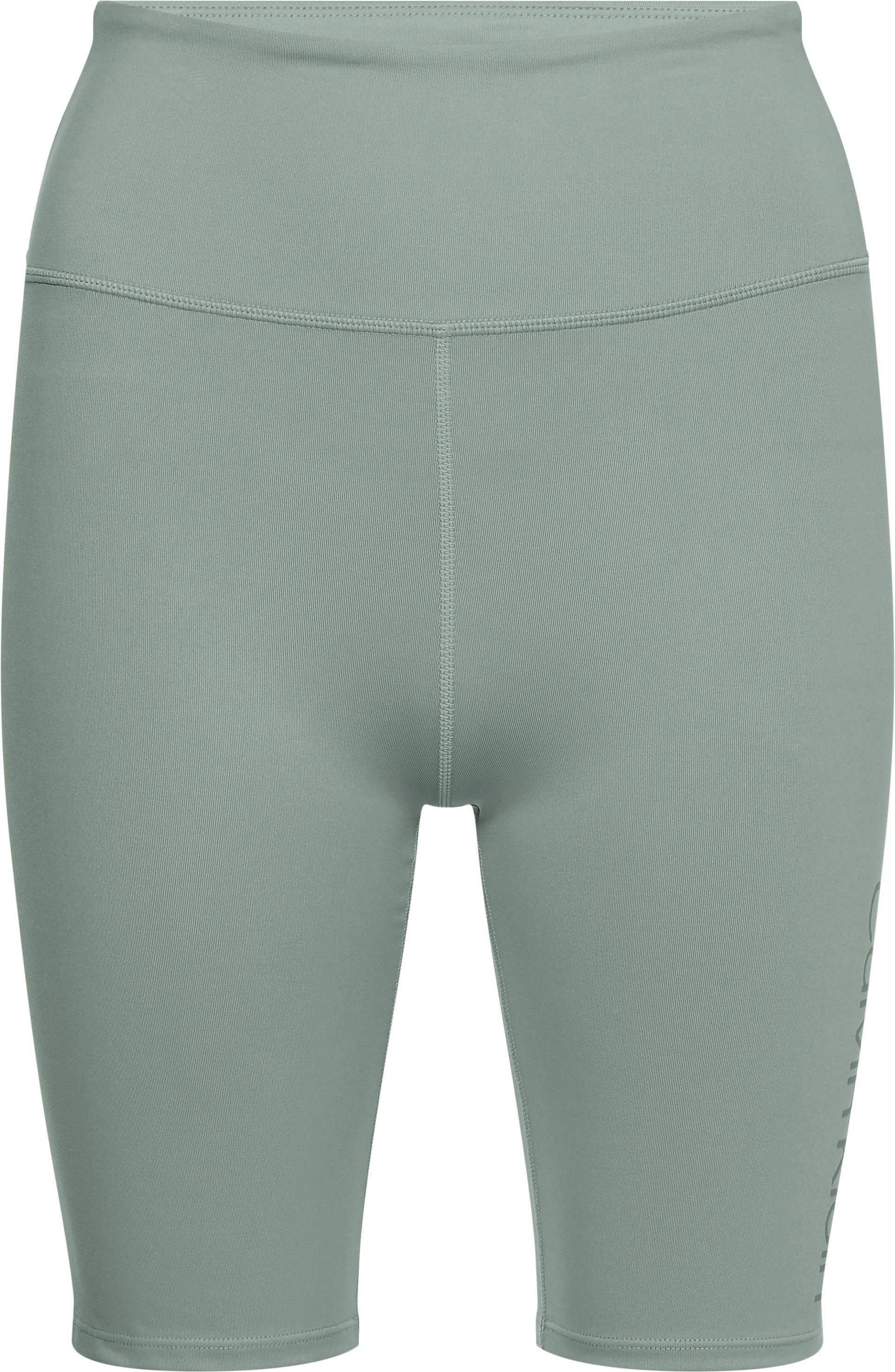 Calvin Klein Sport Radlerhose Jadeite Knit - Bein am CK-Logoschriftzug Shorts mit WO