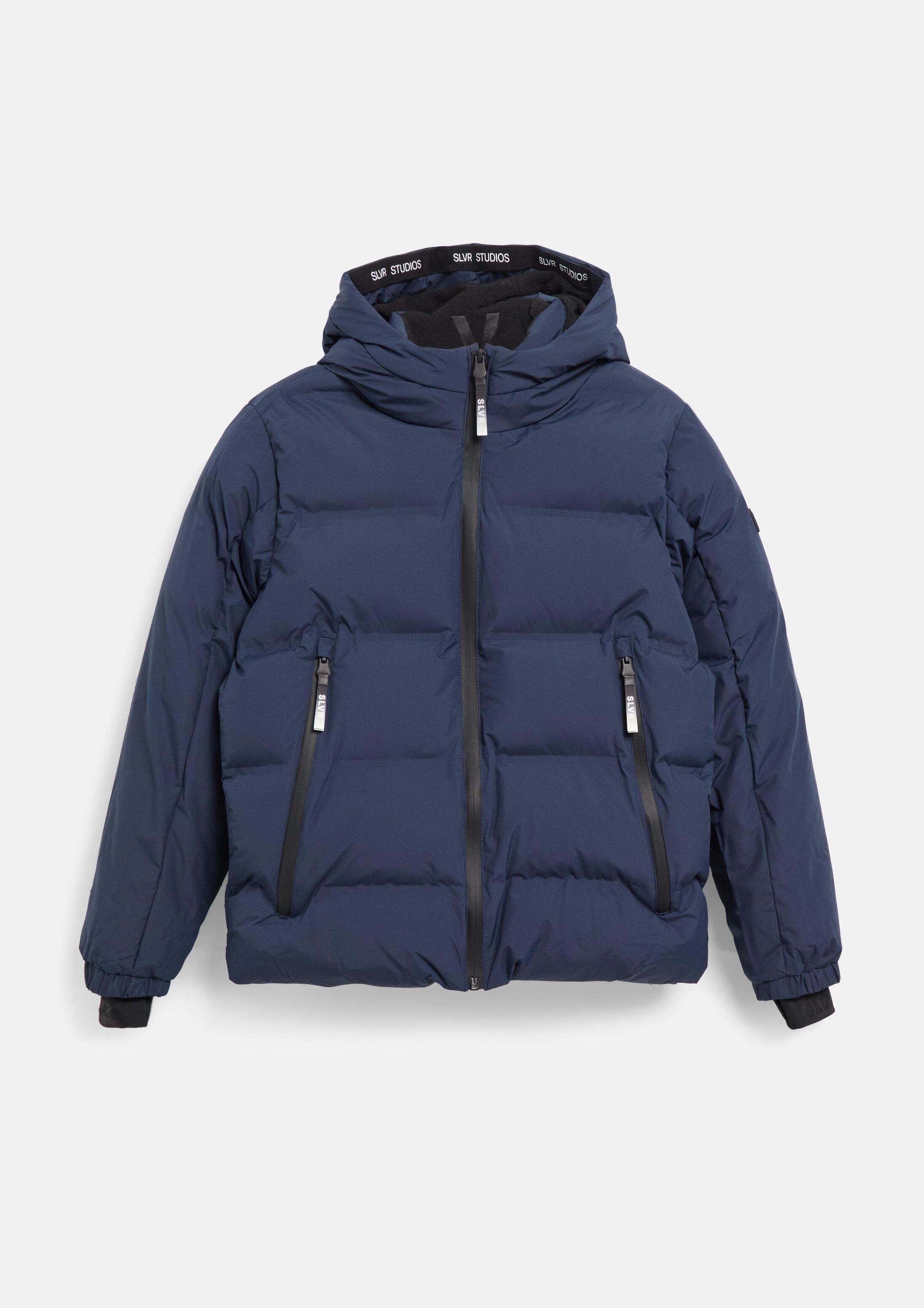 s.Oliver Winterjacke Outdoor-Jacke Wasserabweisende Unisex Steppjacke mit Fleecefutter