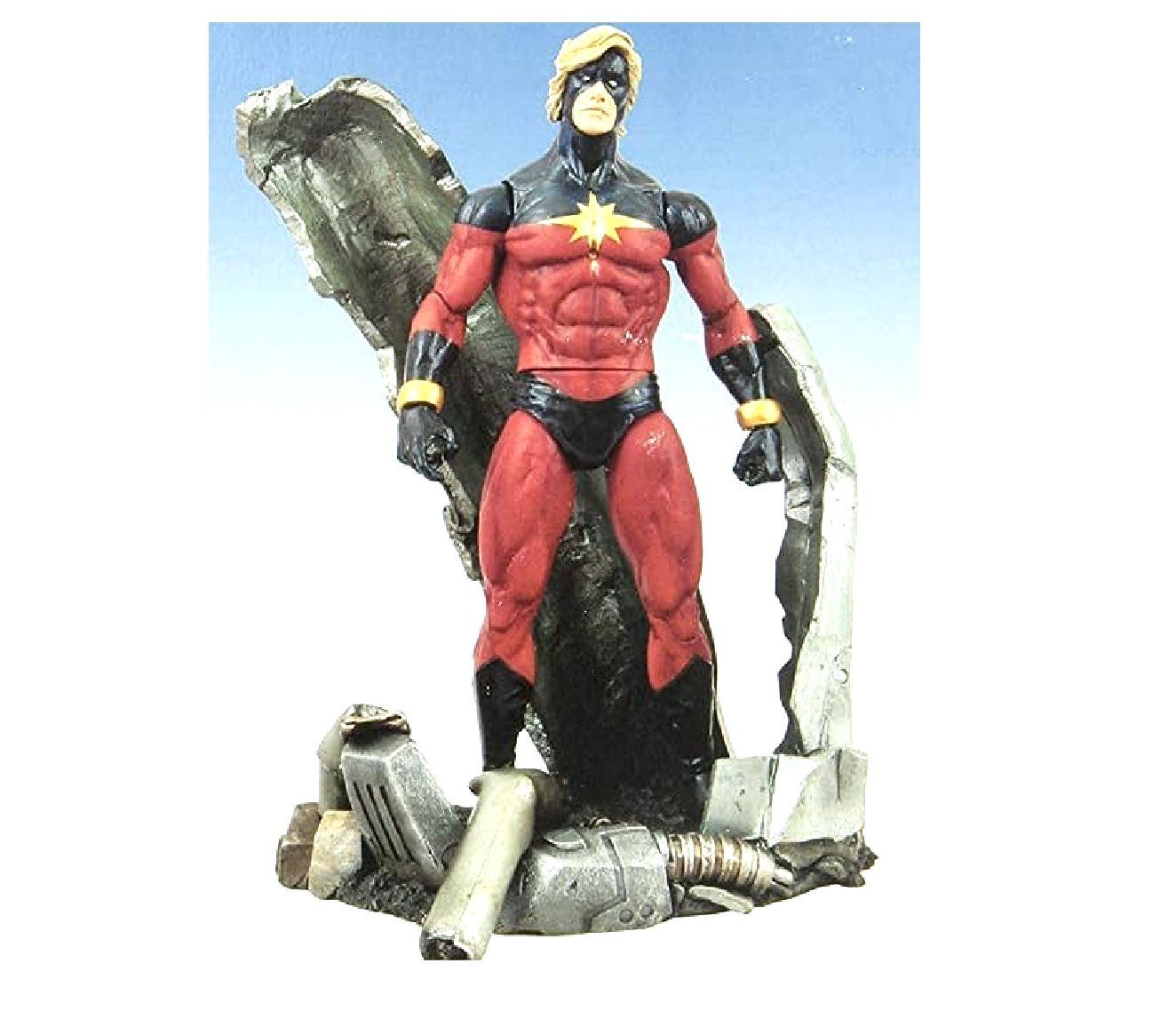 Diamond Select Toys Comicfigur Captain Marvel Comic Figur 17 cm