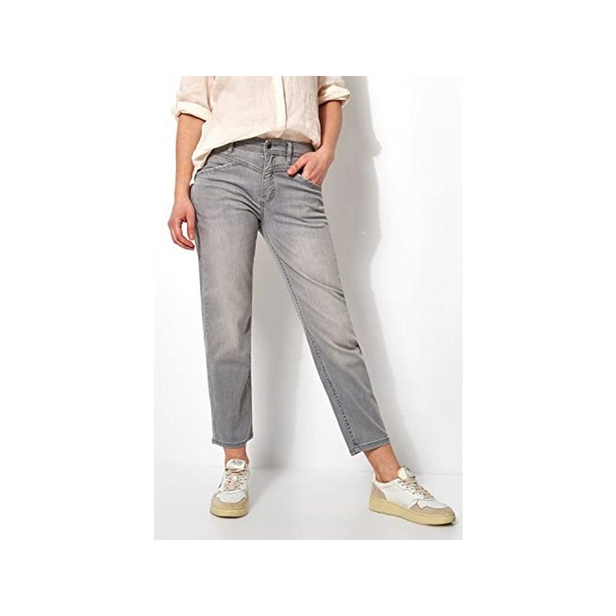 5-Pocket-Jeans grau (1-tlg) TONI