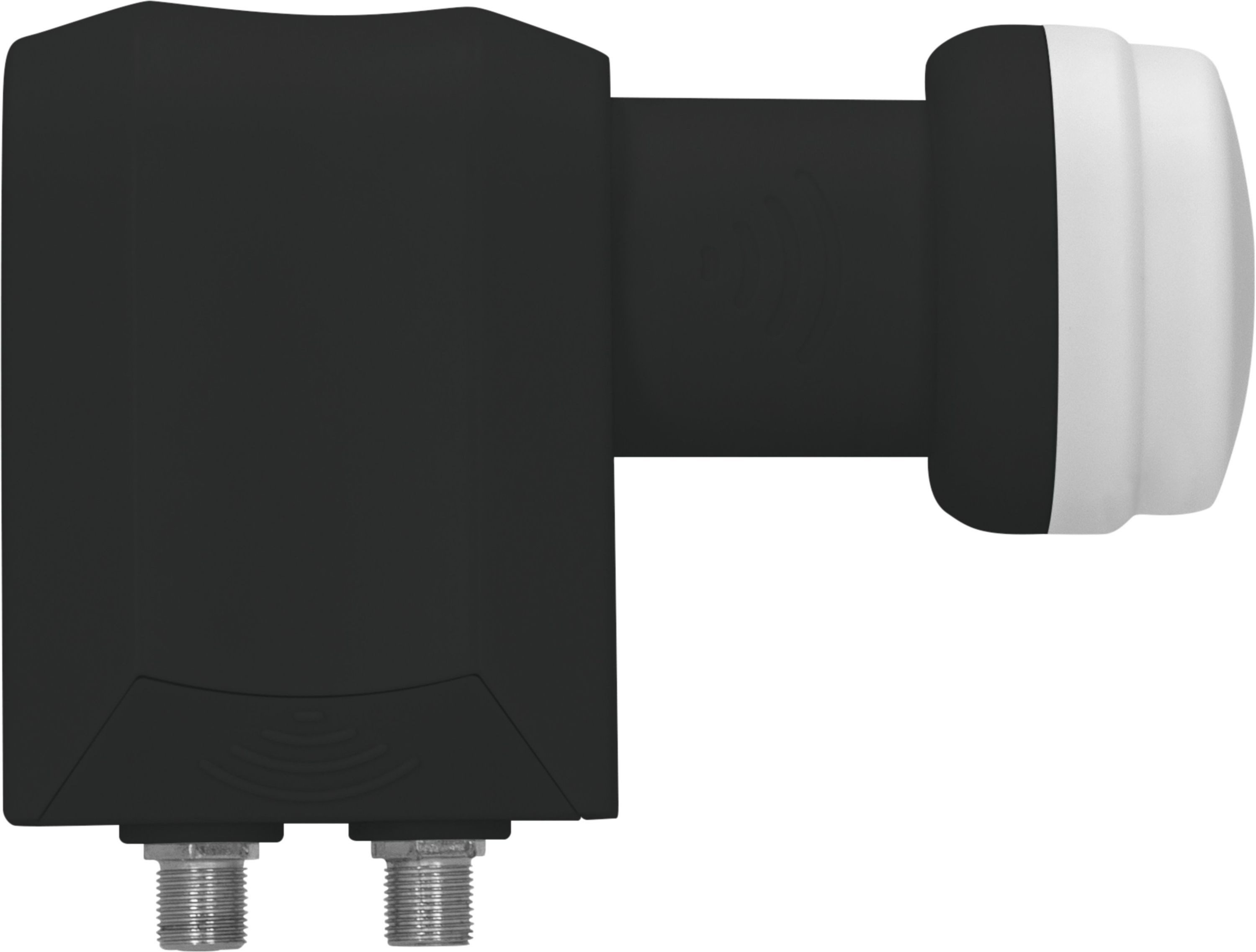 TechniSat Universal-Twin-LNB Universal-Twin-LNB (für 2 Teilnehmer, für 2 Teilnehmer, LTE Filter, Wetterschutzkappe, 40 mm Halterung)