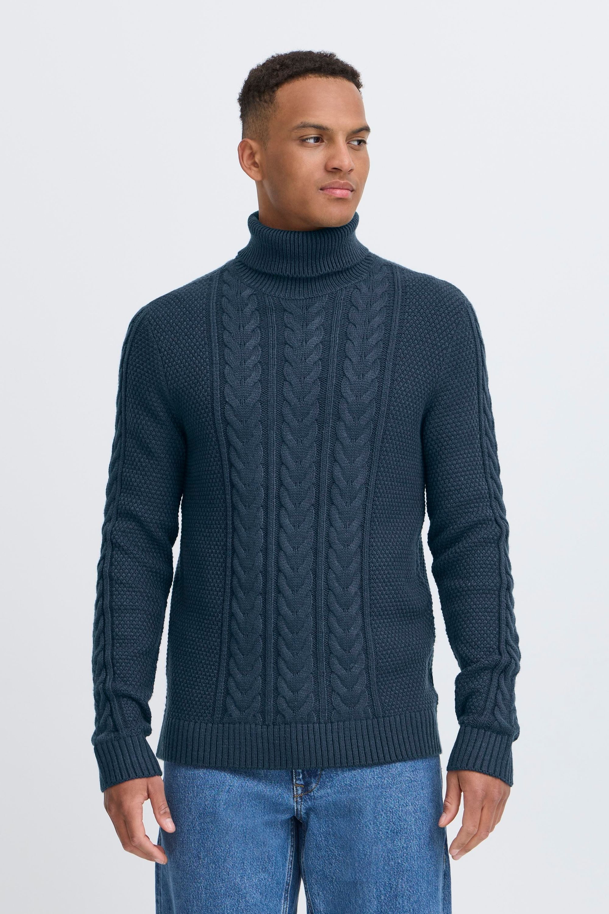 Blend Rollkragenpullover BHBasim Stilvoller Strickpullover mit Rollkragen u günstig online kaufen