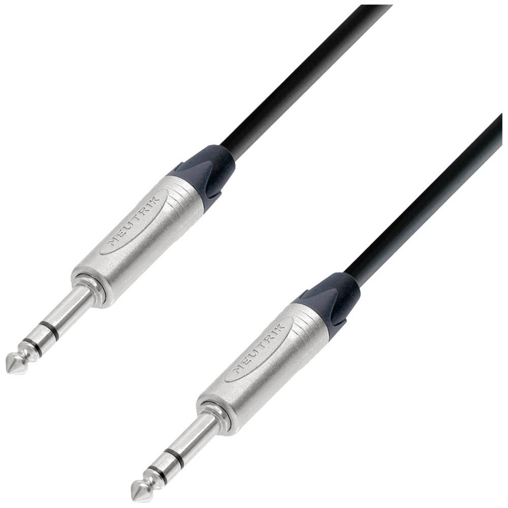 Adam Hall Adam Hall 5 STAR BVV 0300 Klinke Audio Anschlusskabel [1x Klinkensteck Audio- & Video-Kabel, (300.00 cm)