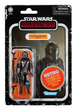 Hasbro Actionfigur Star Wars The Mandalorian Retro Collection Actionfigur 2022 The Mandalorian (Beskar) 10 cm