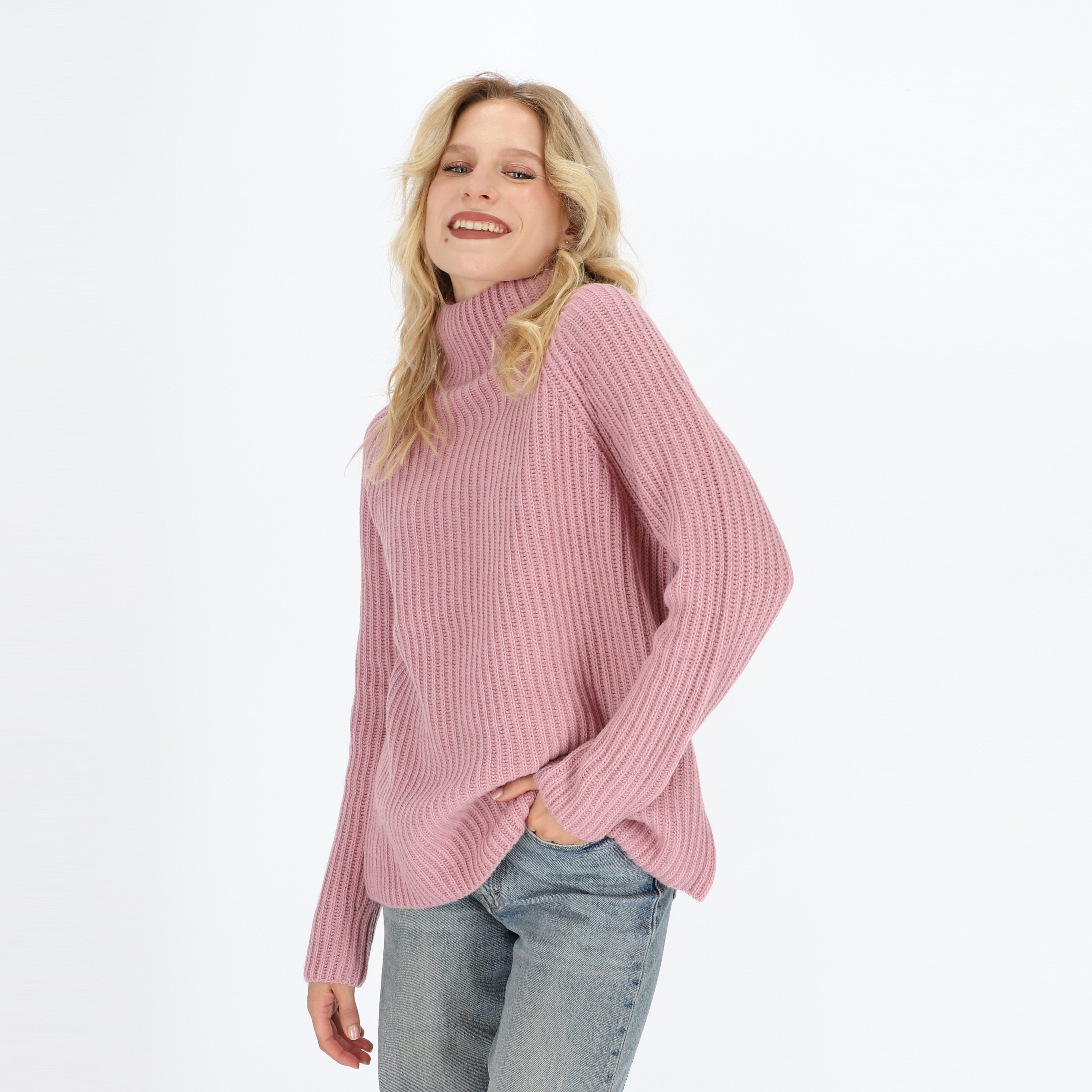 halsüberkopf Accessoires Strickpullover Stehkragen aus hochwertigem günstig online kaufen