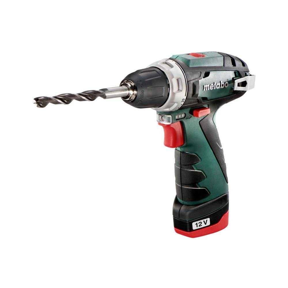 BASIC, BS Bohrschrauber 2x Akk metabo Akku POWERMAXX 12V Akku-Bohrschrauber