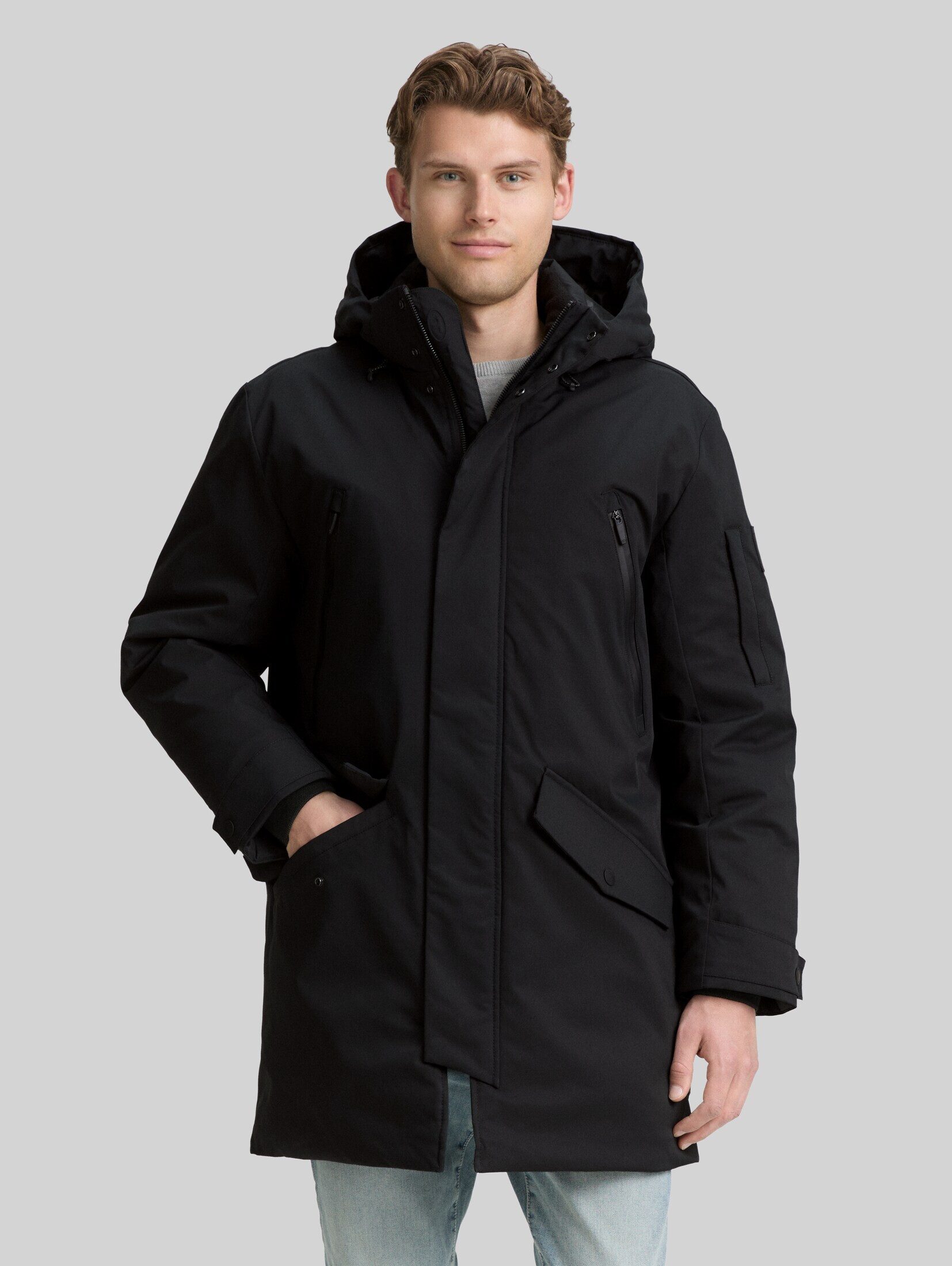 TOM TAILOR Wintermantel Jacken TT.PRO.TECH Parka mit abnehmbarer Kapuze