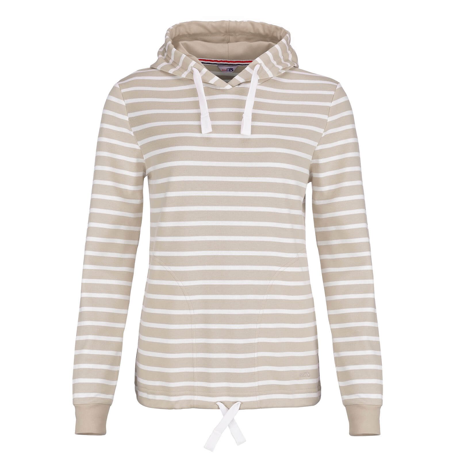 modAS Kapuzenpullover Damen Kapuzenshirt Maritim gestreift günstig online kaufen