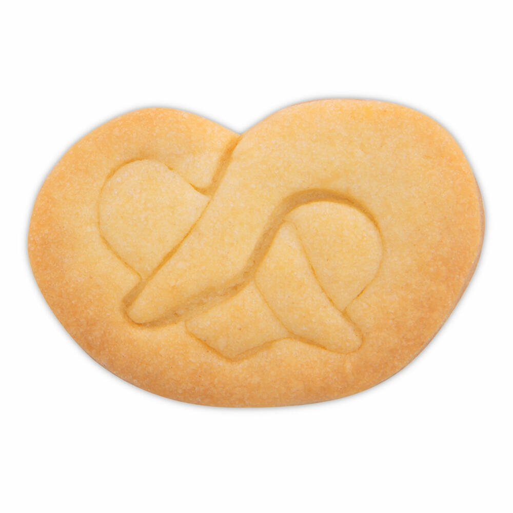 STÄDTER Ausstechform Brezel 8 cm, Edelstahl