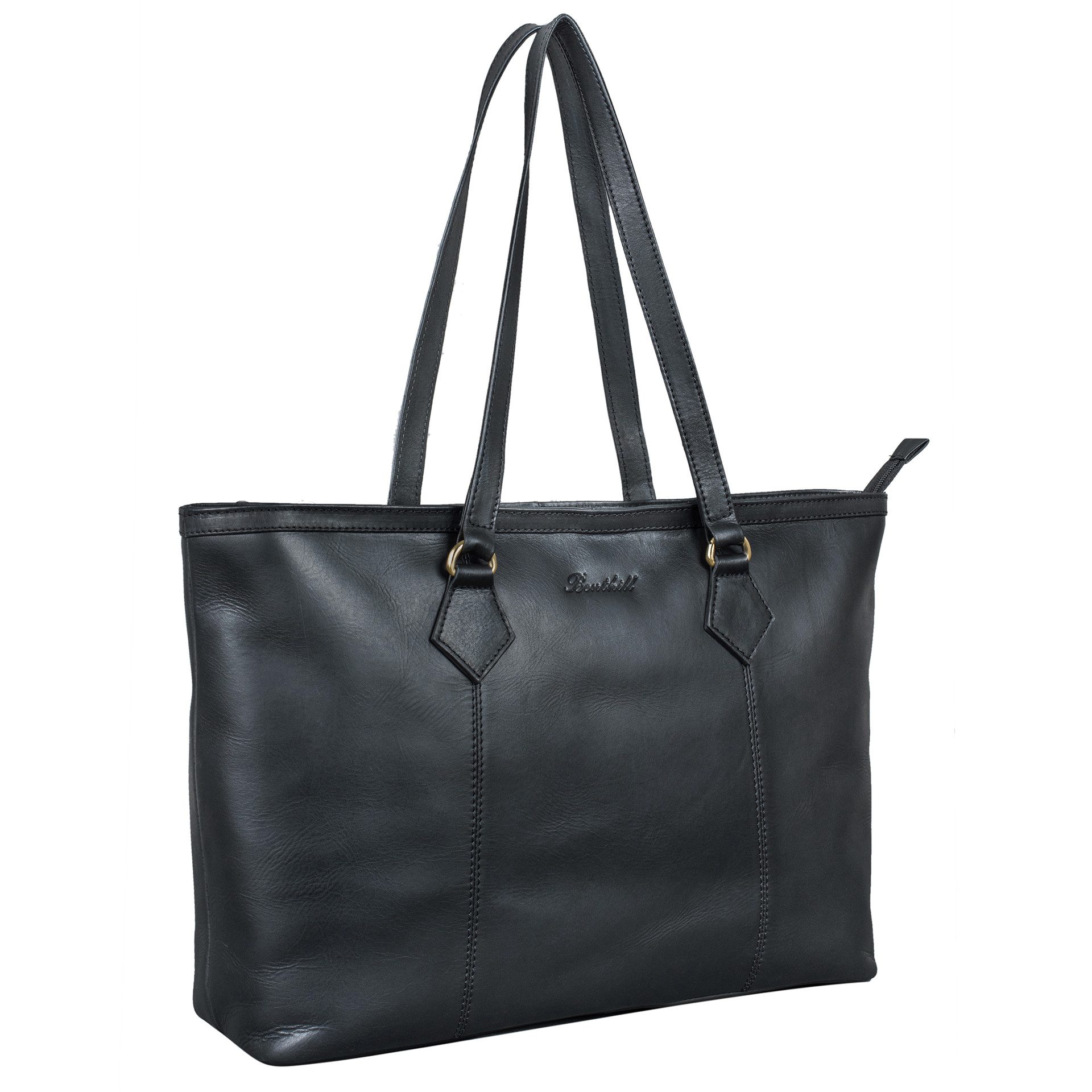 Benthill Handtasche Damen Echt Leder Damentasche günstig online kaufen
