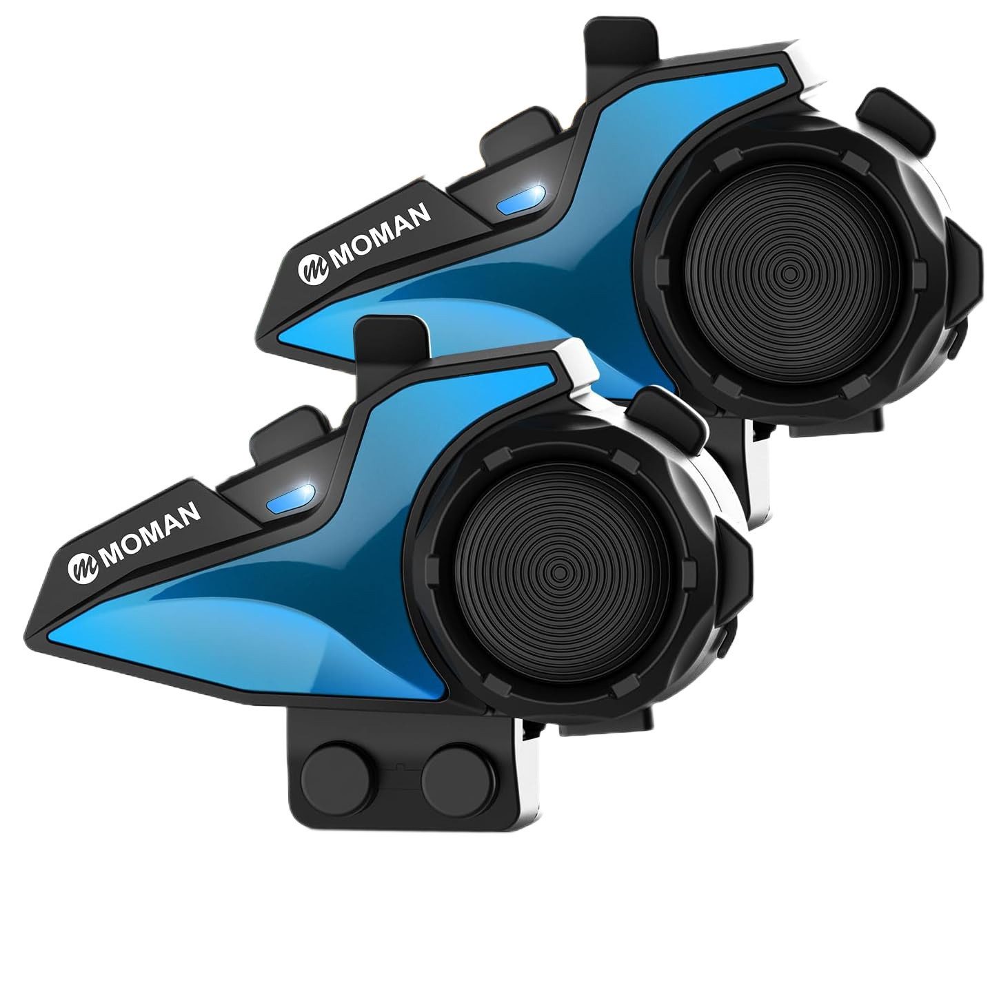 MOMAN Motorradhelm H2E Eagle Kommunikationssystem Doppelset, wasserdicht