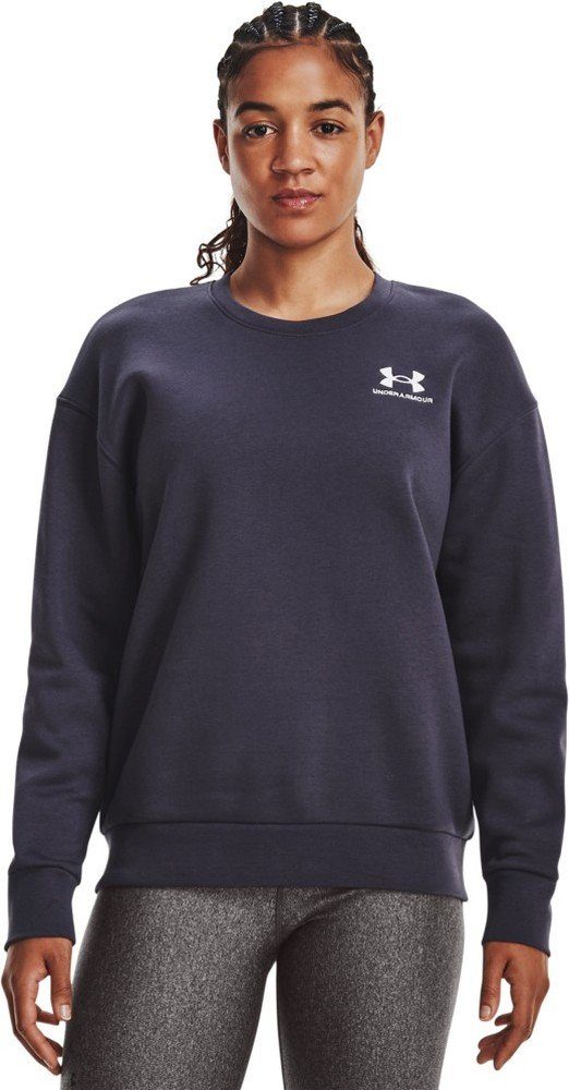 Under Armour® Fleecejacke UA Essential Fleece Oberteil mit Rundhalsausschnitt