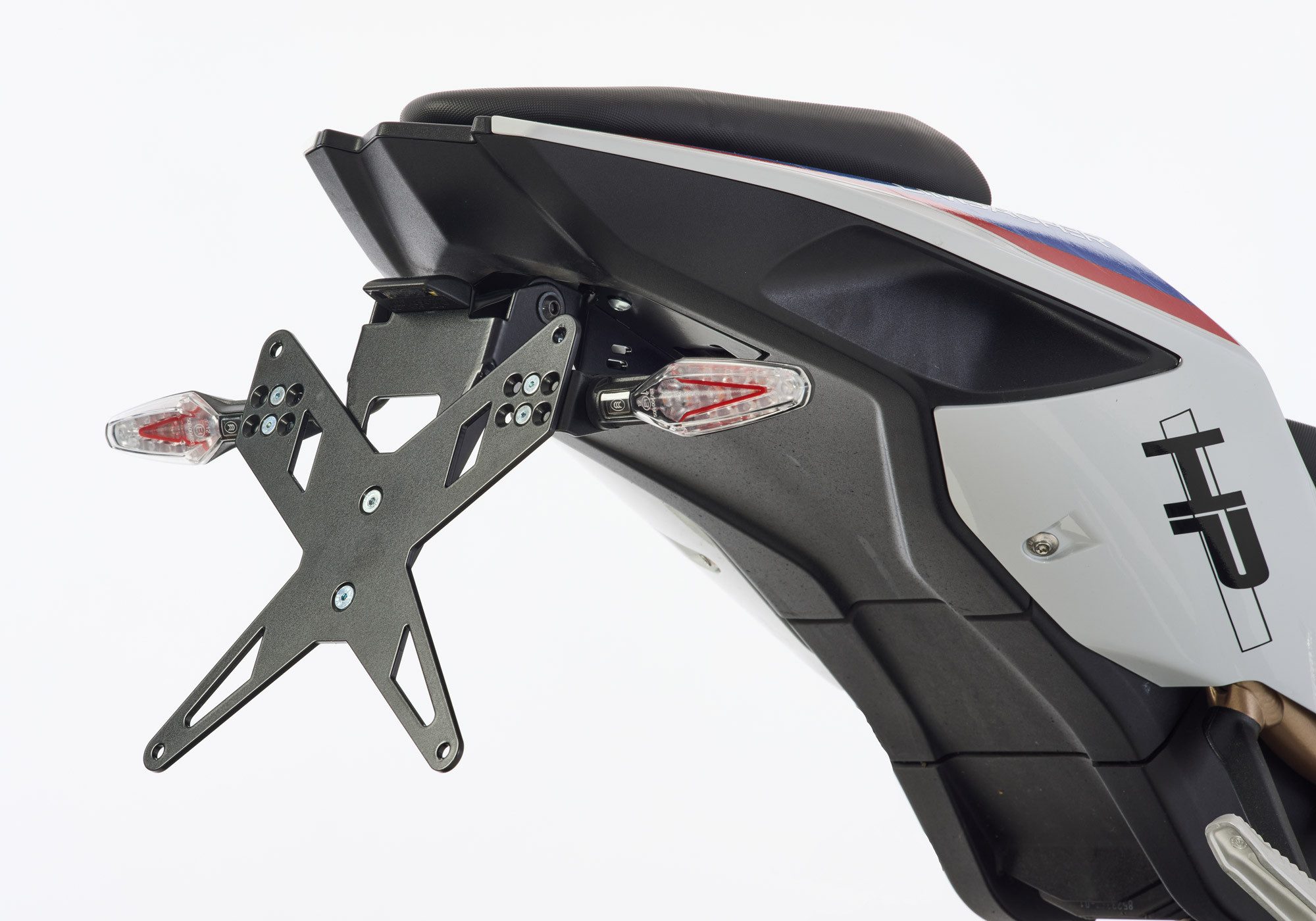 PROTECH Motorradhose Kennzeichenhalterset inkl. Reflektor und Kennzeichenbeleuchtung Edels