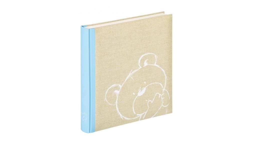 Walther Fotoalbum UK-151-L Babyalbum Dreamtime blau 28x30,5cm 50 Sei