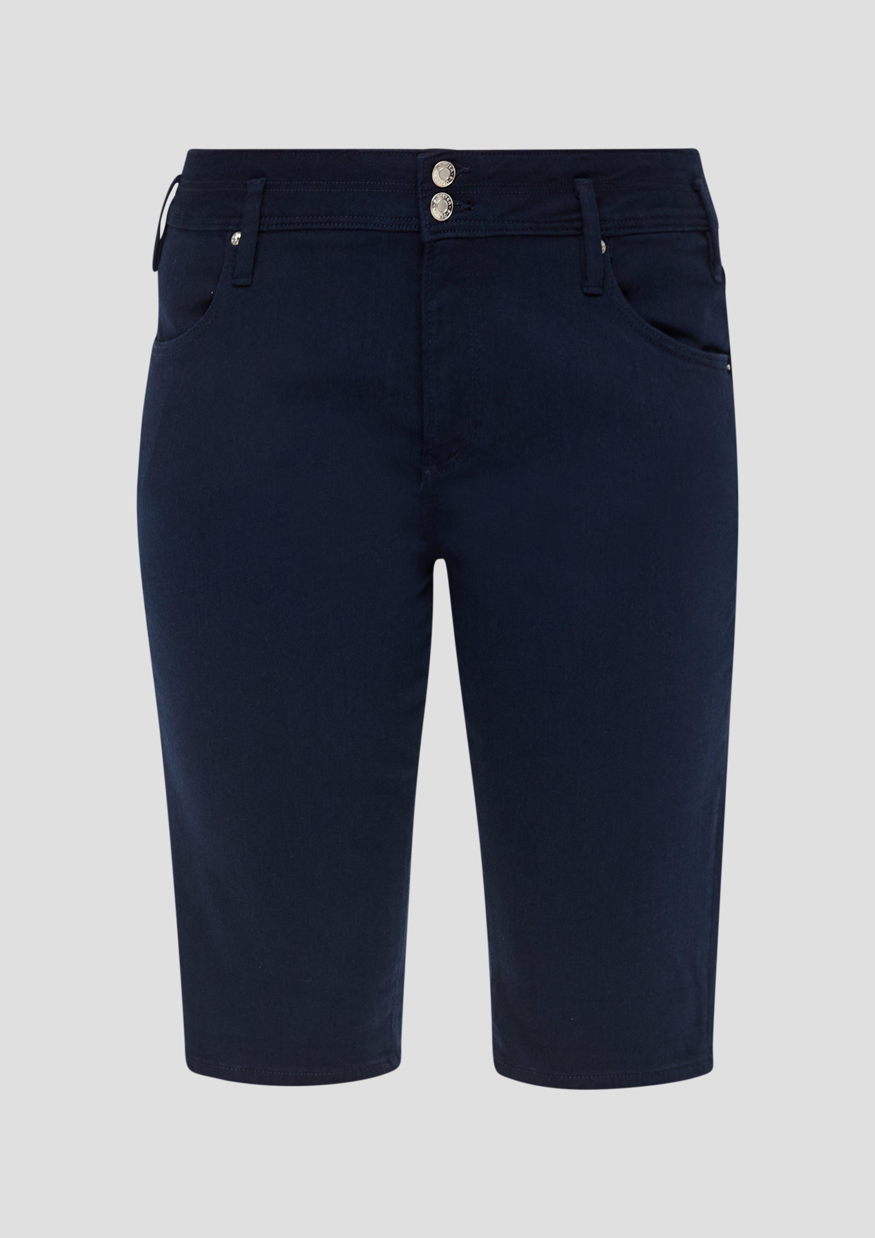 s.Oliver Stoffhose Bermuda-Jeans / Mid Rise günstig online kaufen