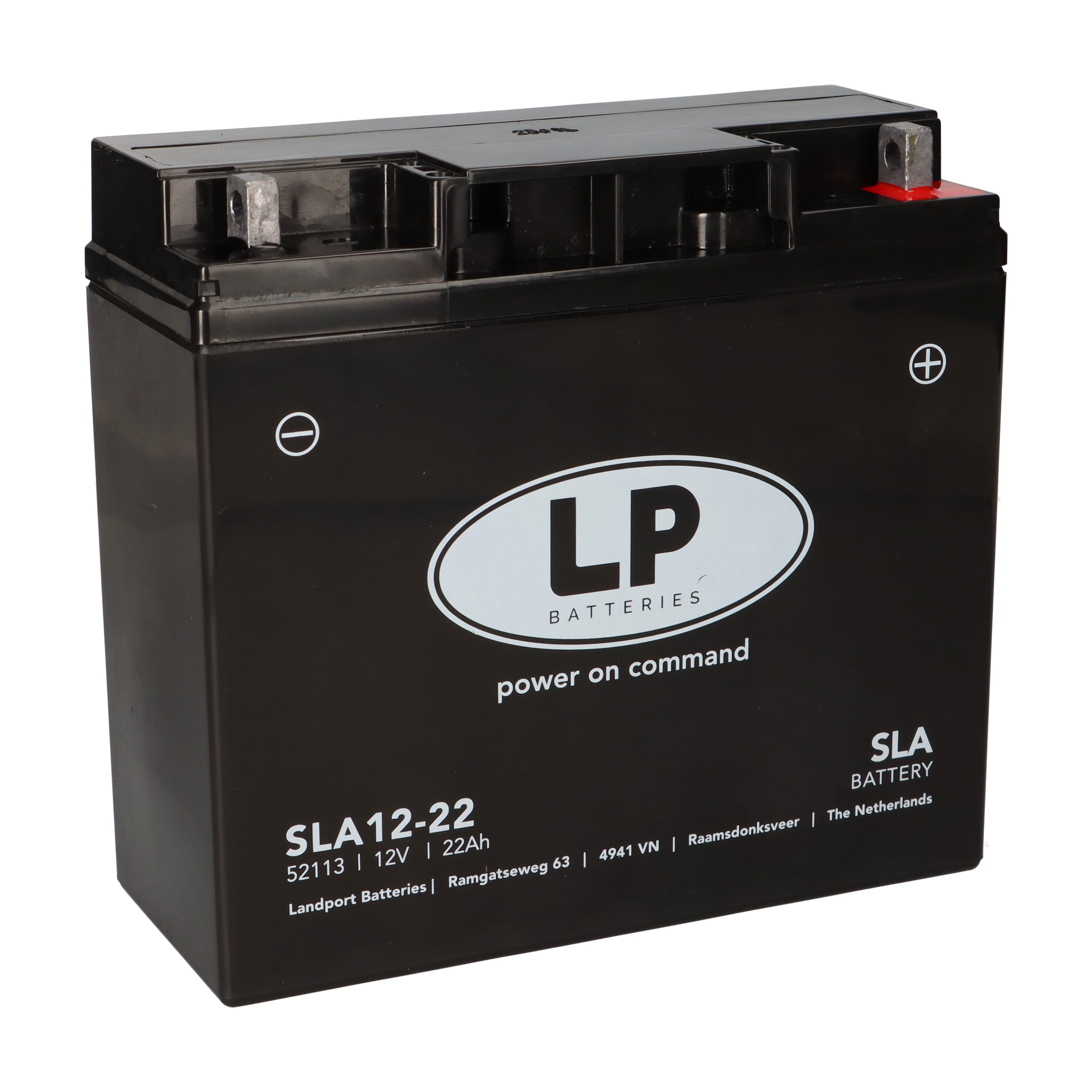 Batterie AGM SLA 12V 22Ah für Motorrad Startbatterie MS SLA 12-22 Bleiakkus
