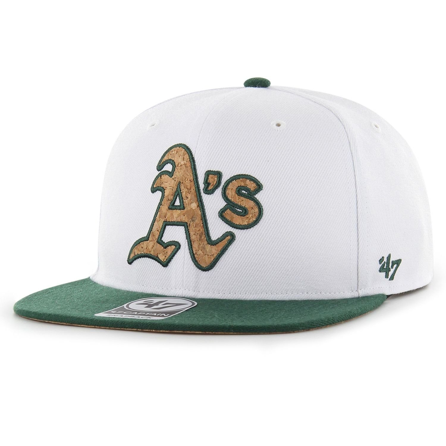 Athletics Oakland Captain Brand CORKSCREW Snapback '47 Cap