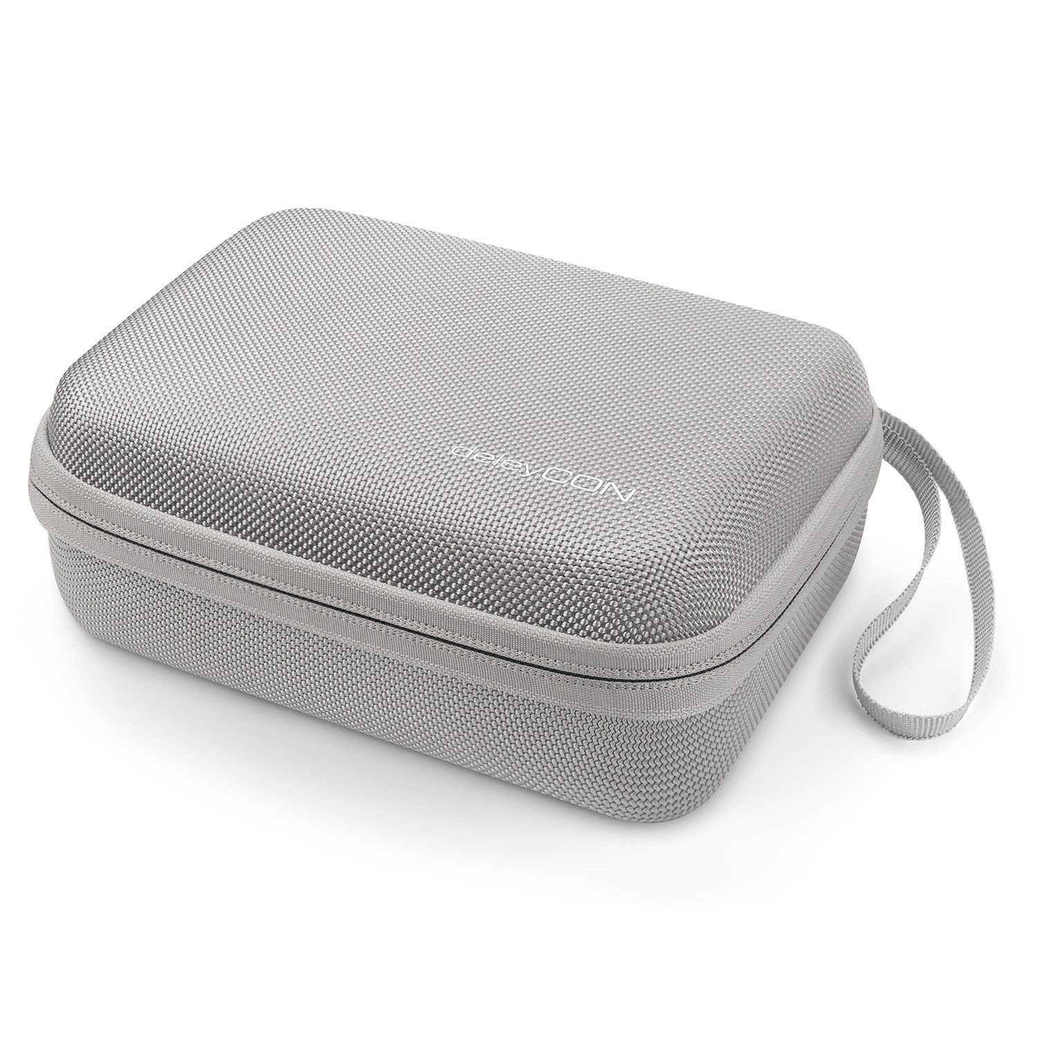 deleyCON Organizer Tasche Hardcase mit Trennwänden Reise Zubehör Auto Kabel