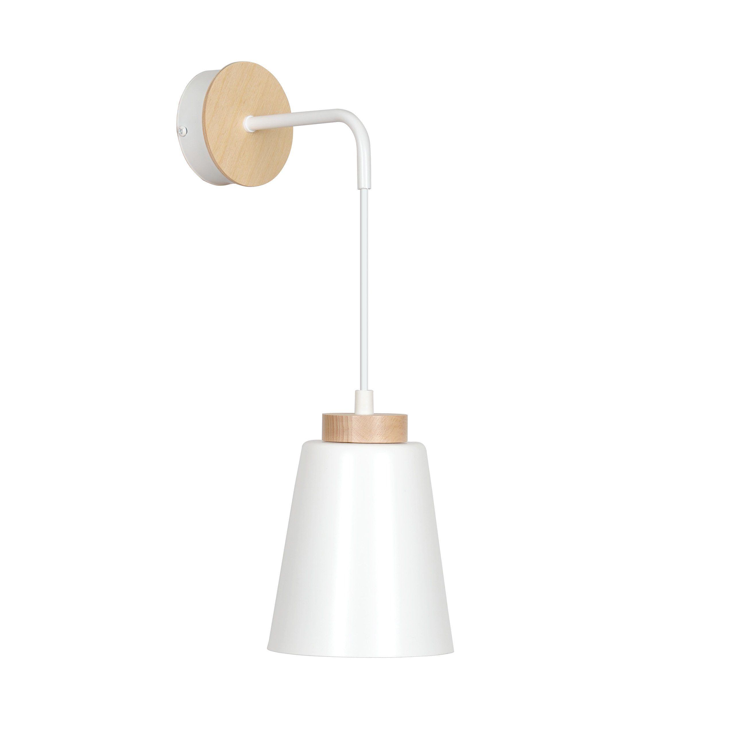 Licht-Erlebnisse Wandleuchte ROGER, ohne Leuchtmittel, Wandlampe günstig online kaufen