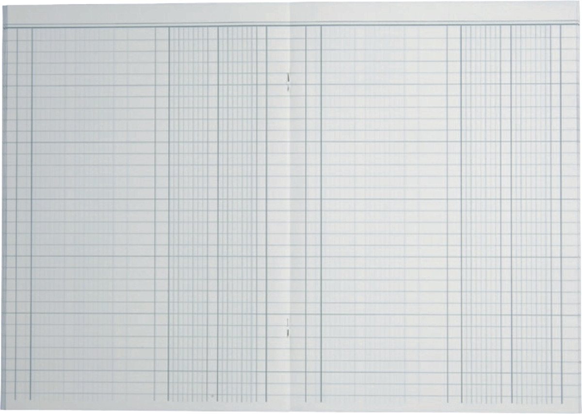 Thumbnail - König & Ebhardt Notizbuch Spaltenbuch A4 Karton fester Kopf 2 Spalten 40 Blatt.