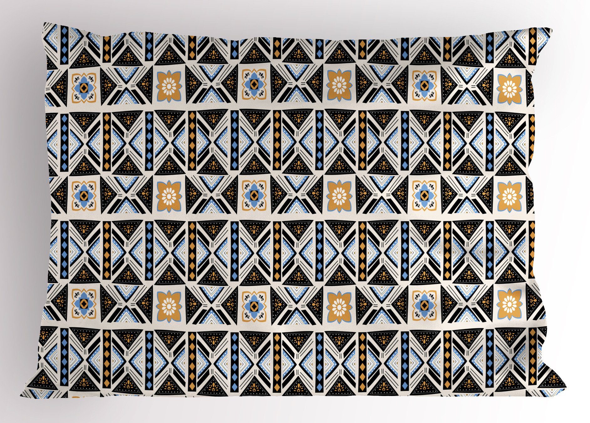 Kissenbezüge Dekorativer Standard King Size Gedruckter Kissenbezug, Abakuhaus (1 Stück), Boho geometrische Motive
