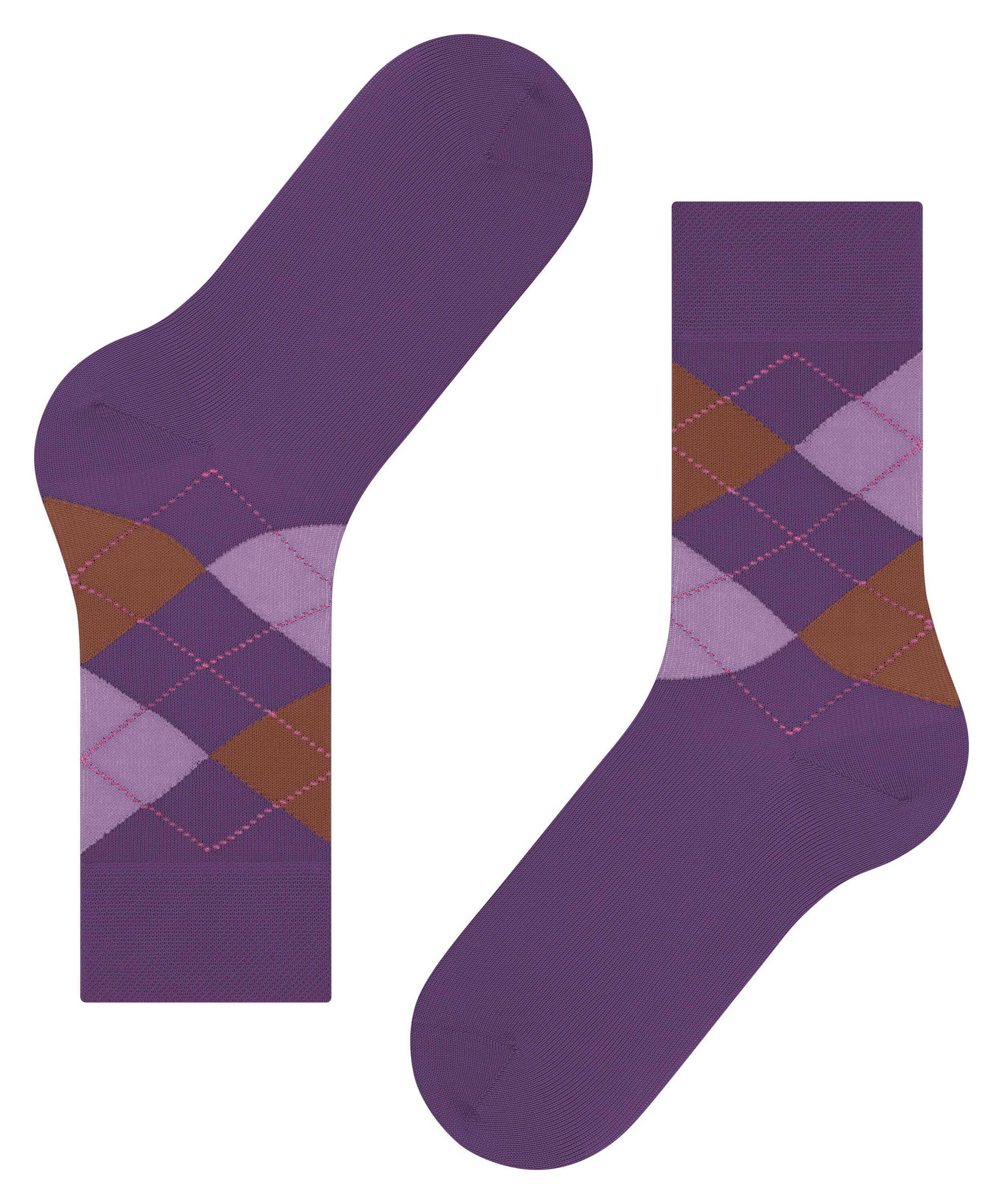 FALKE Socken Sensitive nightshade (1-Paar) (8867) Argyle