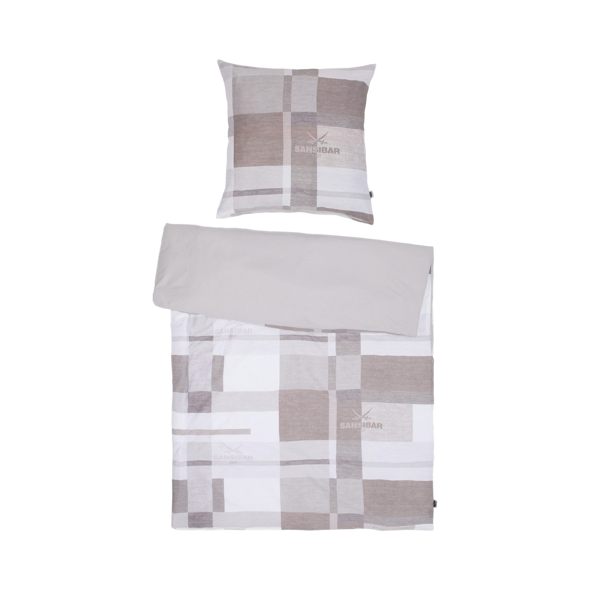 Sansibar Sylt Wendebettwäsche Bettwäsche Sansibar Cliff (2 tlg), Baumwolle, günstig online kaufen