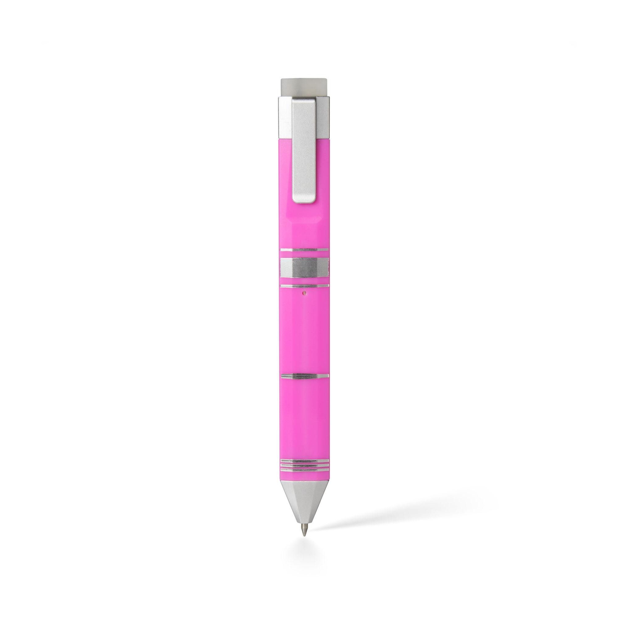 Lesezeichen Pen Bookmark Pink&Silber - Stift und Lesezeichen in einem
