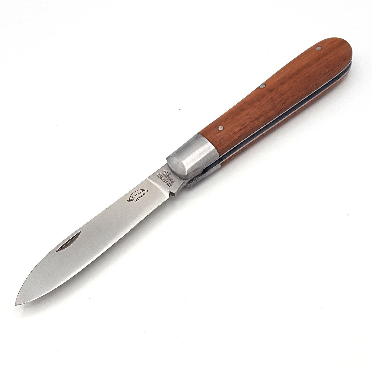 Otter Messer rostfrei Taschenmesser Sapeli Klinge Klassik R, 161 groß