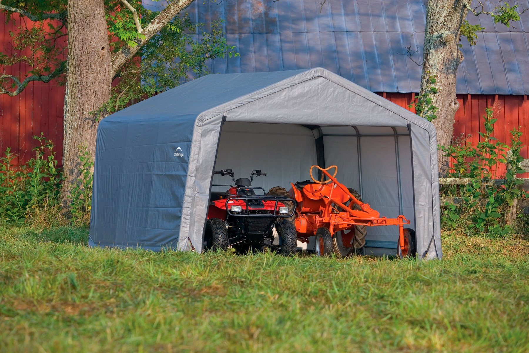 ShelterLogic Foliengerätehaus, BxT: 370x370 cm