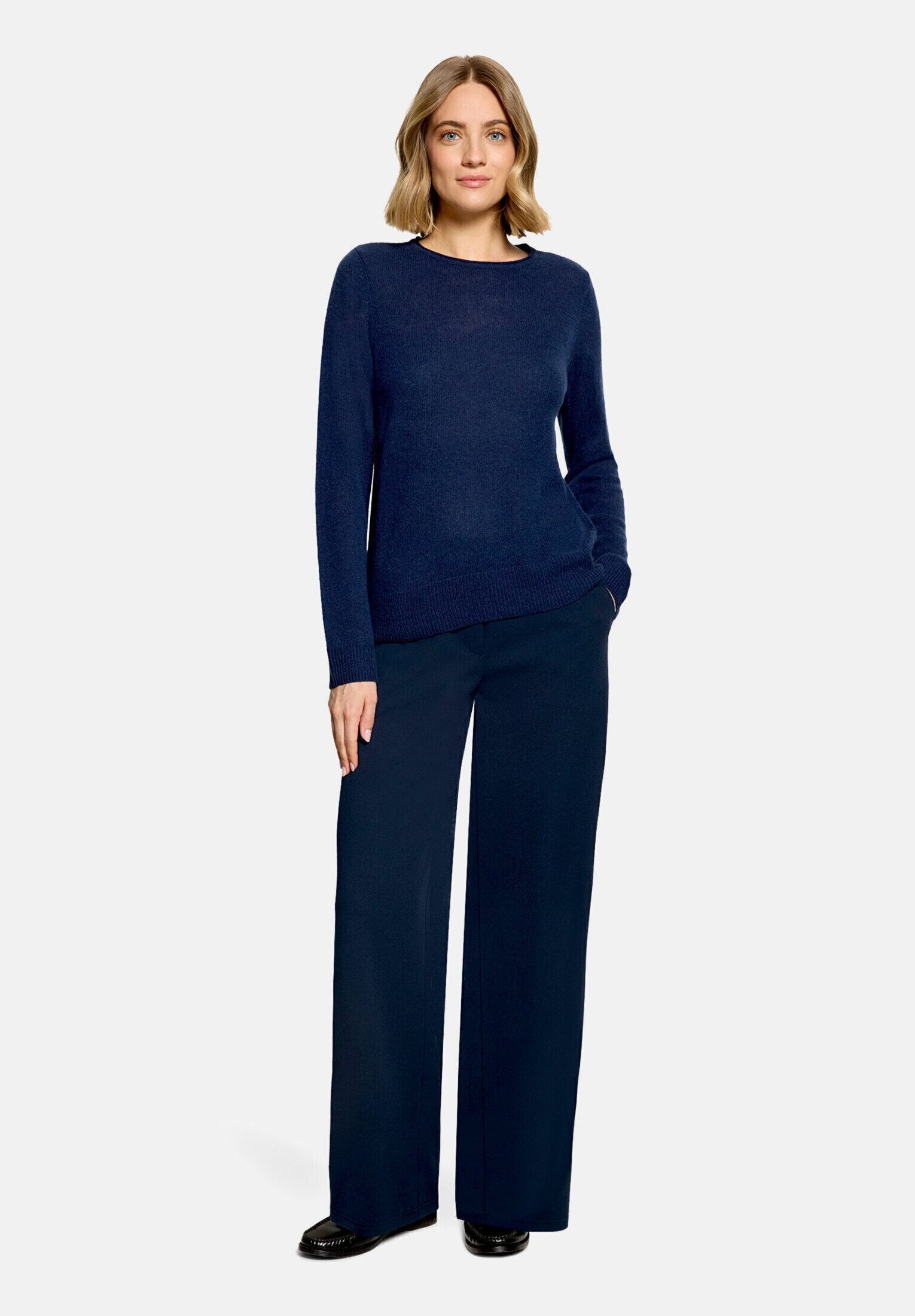 Betty Barclay Strickpullover Damen mit Rundhalsausschnitt (1-tlg)