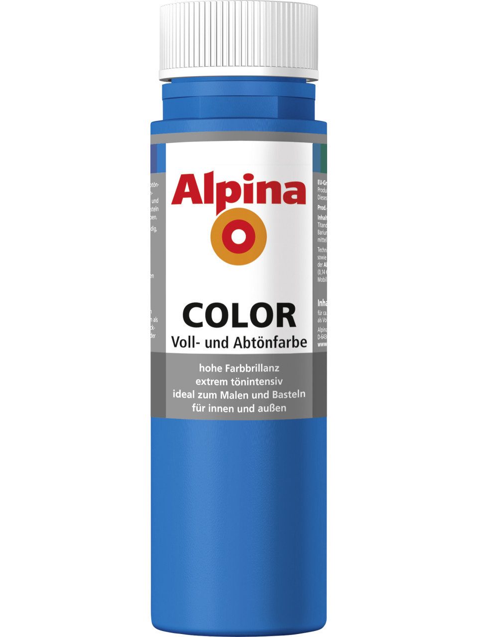 Alpina Vollton- und Abtönfarbe Alpina Color Abtönfarbe royal Blue 250 ml