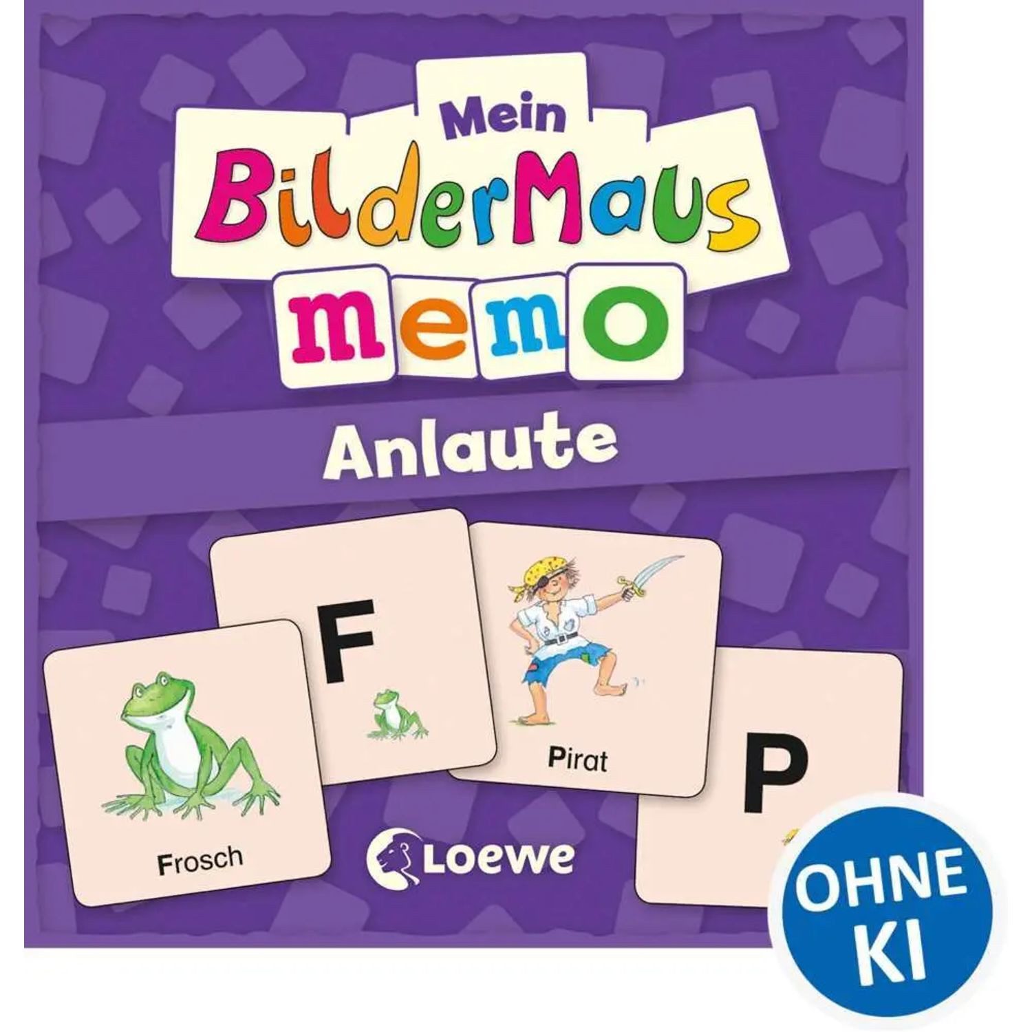 Loewe Spiel Mein Bildermaus-Memo - Anlaute (Kinderspiel)