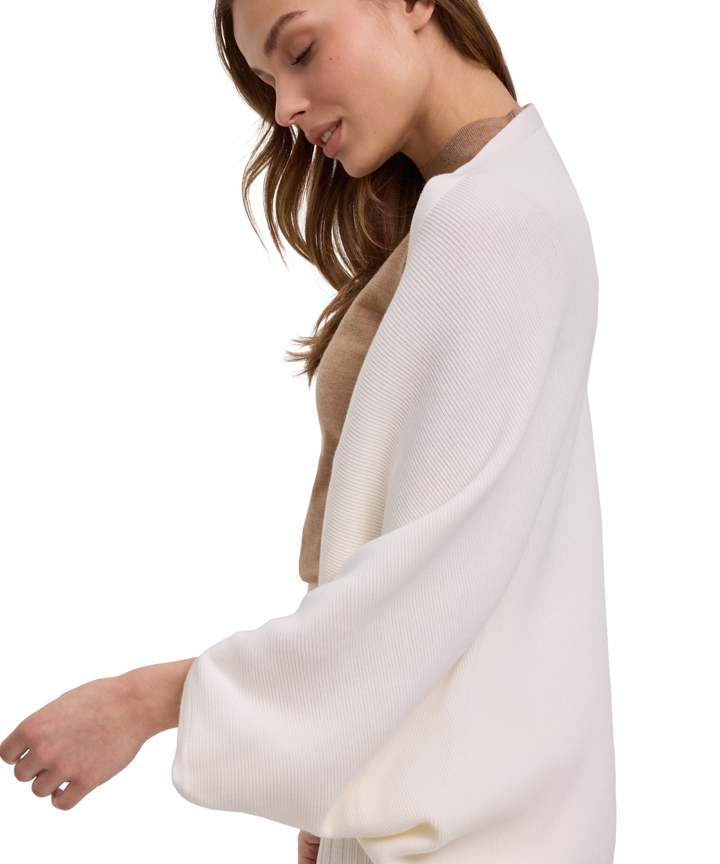 FALKE Schal Pure Cotton Cape mit Bio-Baumwolle, (1-St. 1), mit Bio-Baumwolle