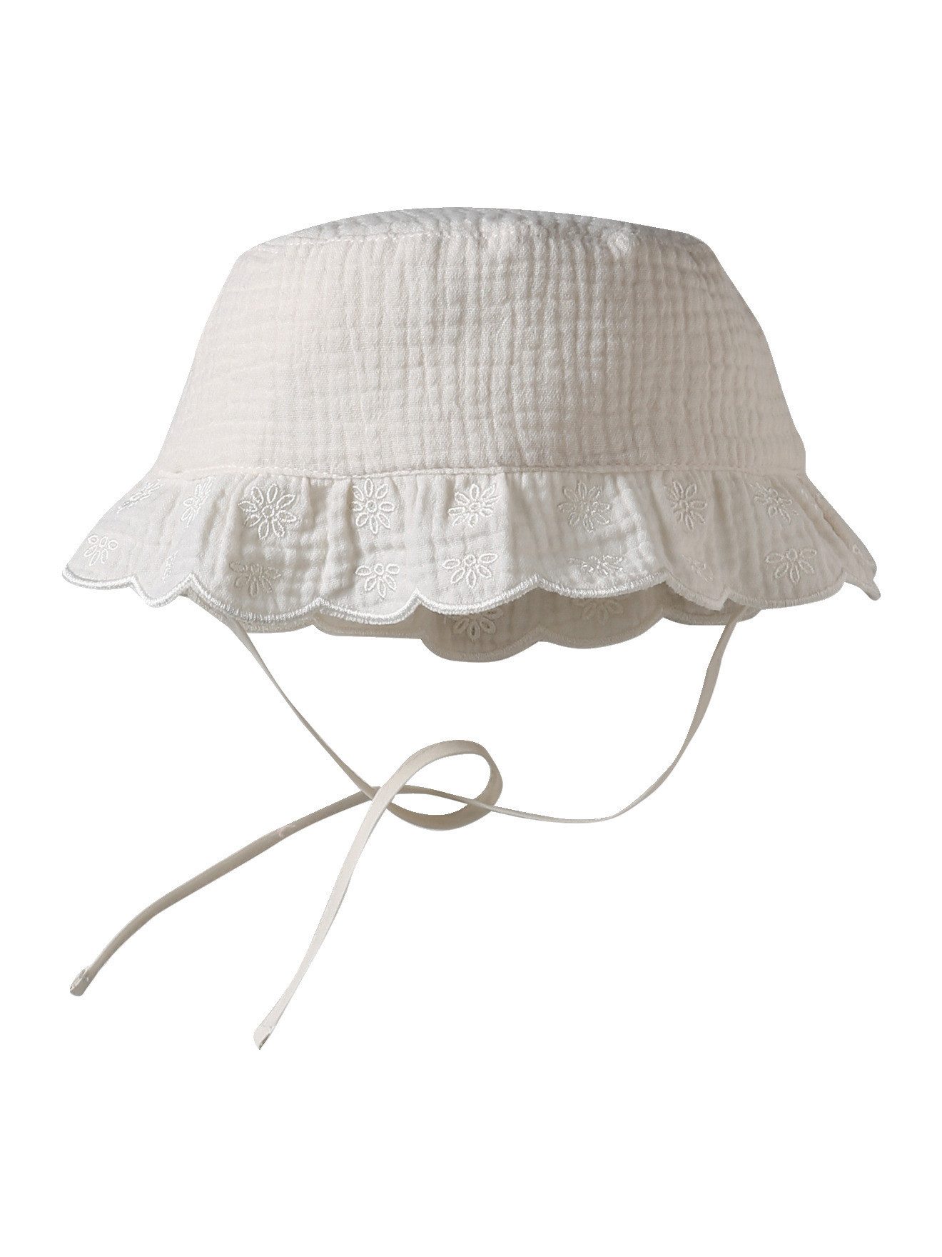 Beanie Sonnenhut Mädchen Baby mit Bogenkante