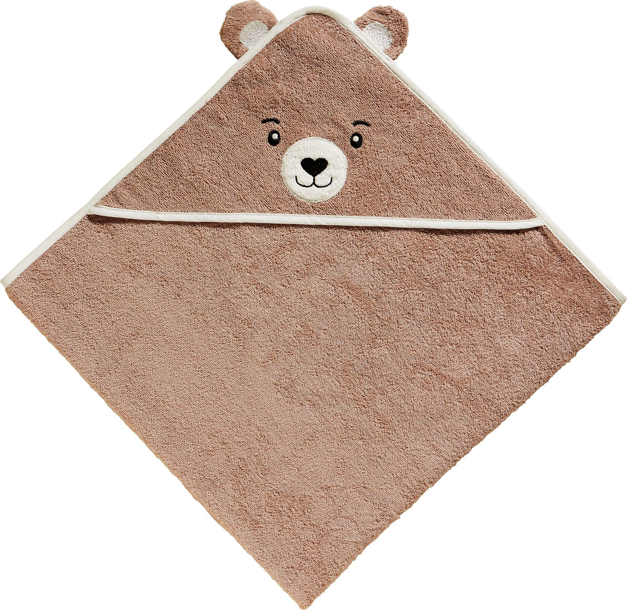 Kapuzenhandtuch Kinder-Kapuzenbadetuch "Bär"