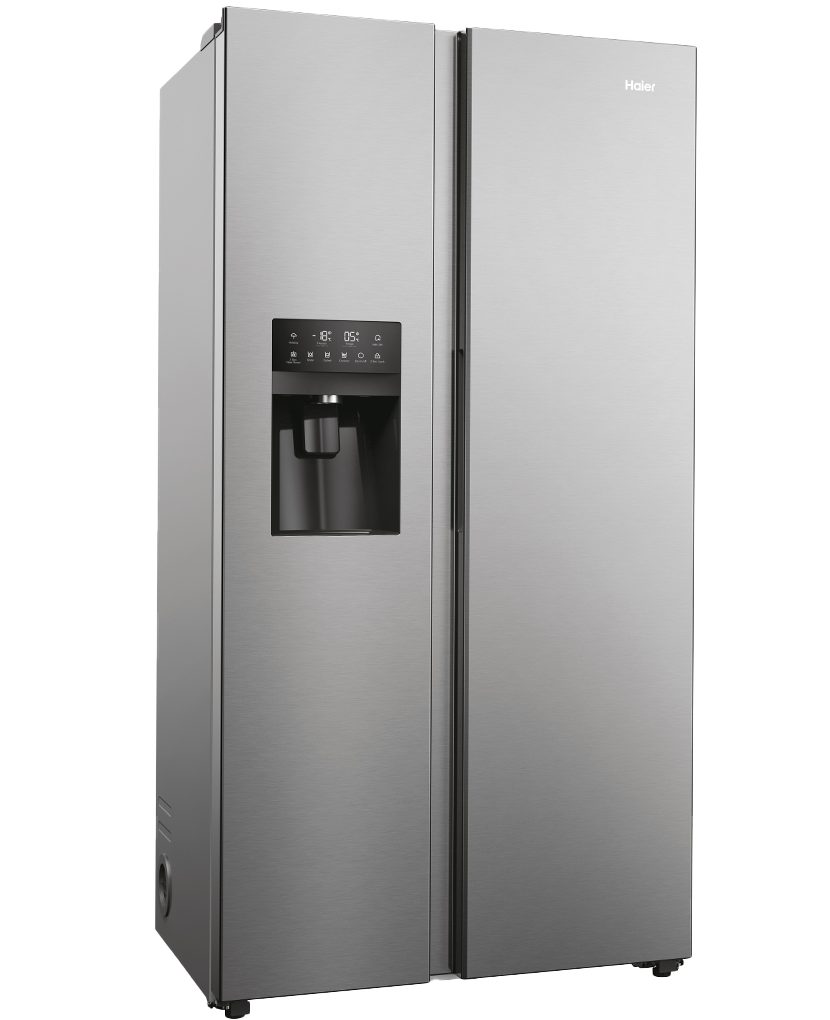 Haier Kühlschrank Edelstahl XL Slim Line HSR5918DIMP, 177,5 cm hoch, 90,8 cm breit, Eiswürfeldispenser, XL Slim Line, Mutli Airflow System, Total NoFrost | Kühlschränke