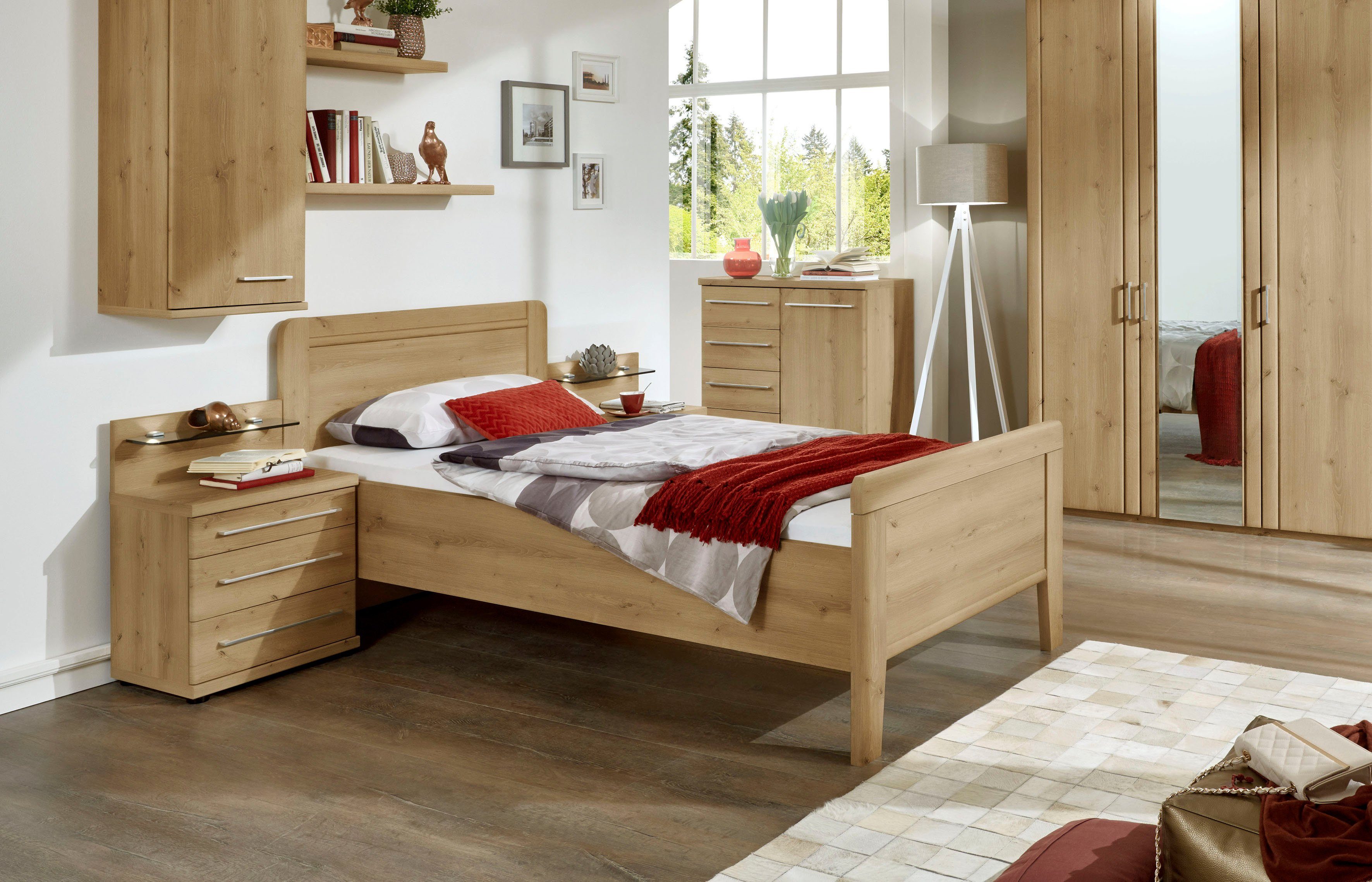 WIEMANN Bett Mainau, 4-fach Liegehöhen-Verstellung