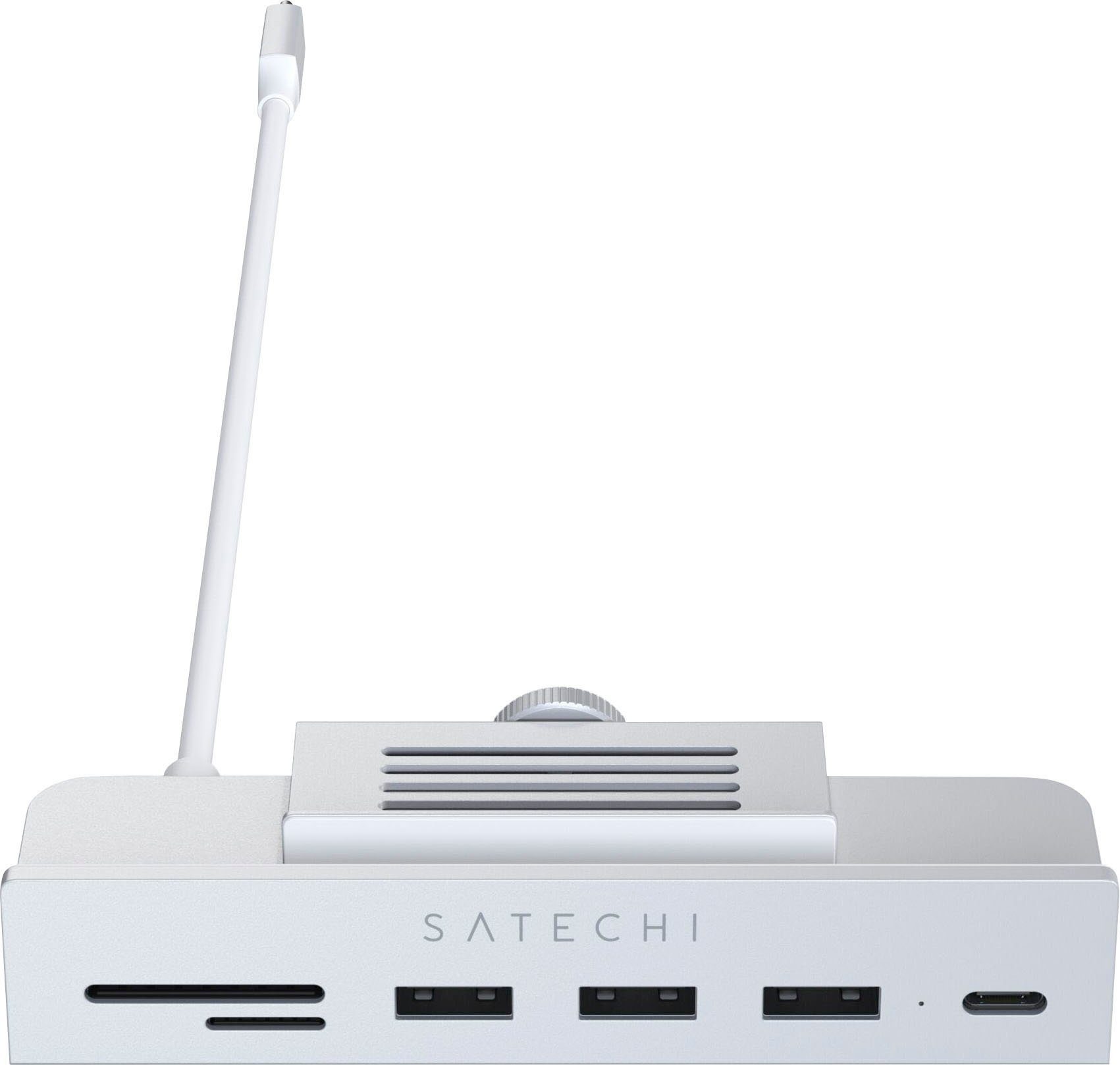 Satechi USB-C Clamp Hub for 24" iMac USB-Adapter USB 3.0 Typ A zu USB-C