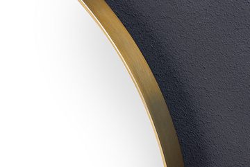 riess-ambiente Wandspiegel PORTRAIT 50cm gold (Einzelartikel, 1-St), Flur · Metall · Rahmen · rund · Handmade · Schlafzimmer · Design