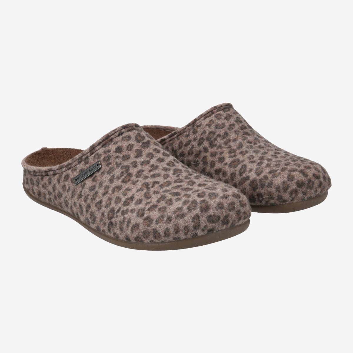 Shepherd Shepherd 0883043 CILLA, Hausschuhe, Beige kombiniert, Damen Hausschuh