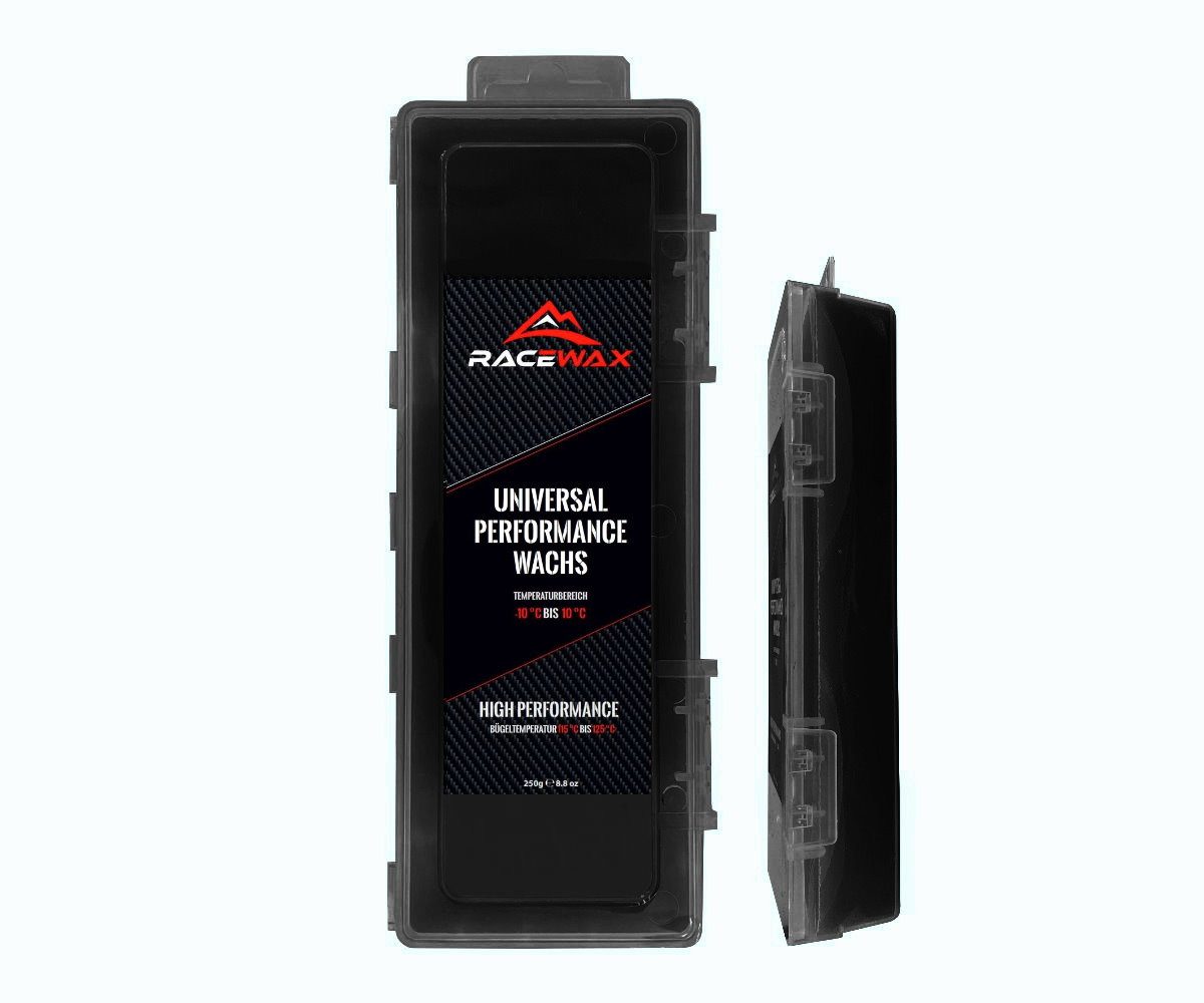 RaceWax Ski RaceWax Universal Wachs BLACK EDITION Ski Langlauf Snowboard All IN