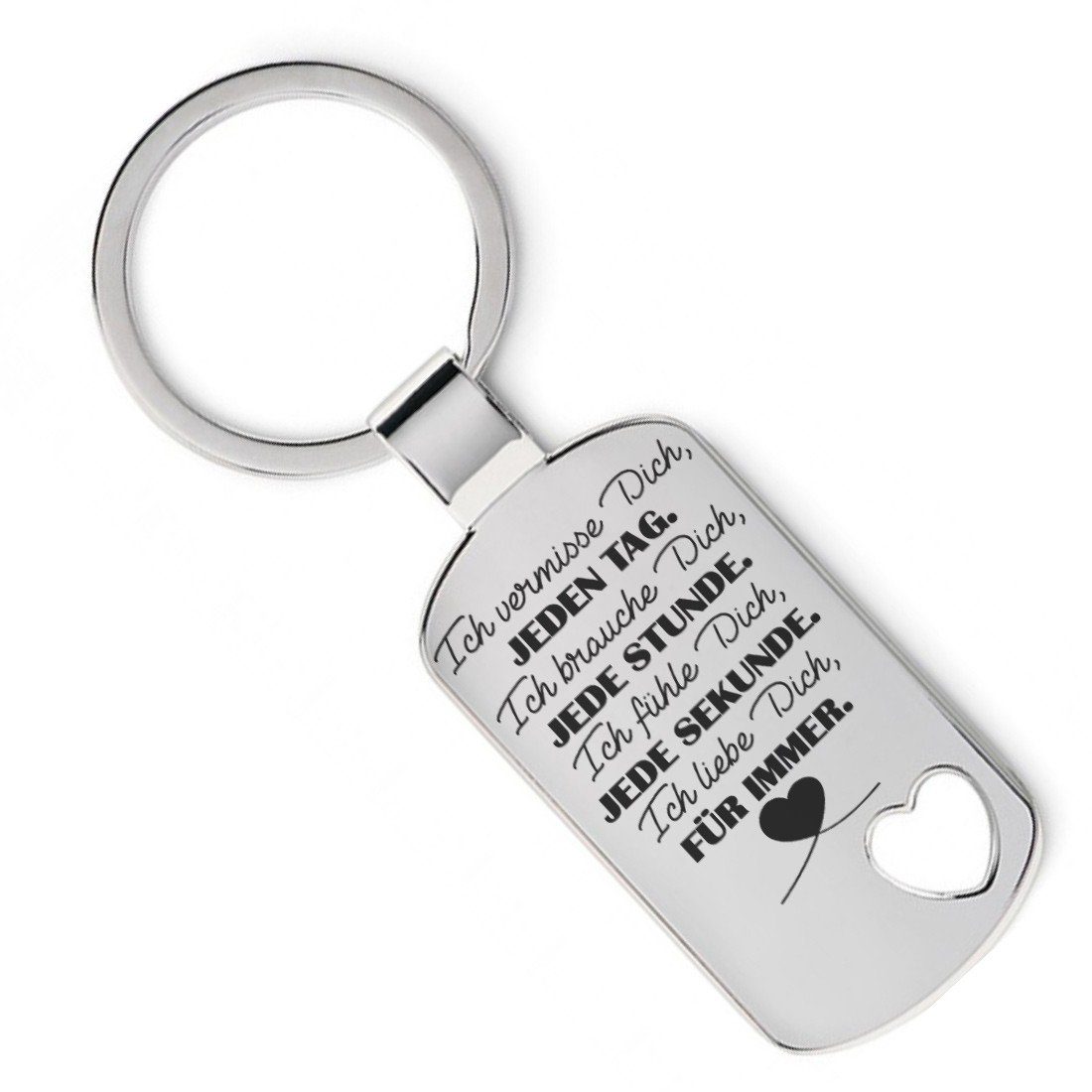 Schlüsselanhänger Ich liebe Dich für immer - ein tolles Geschenk und Glücksbringer