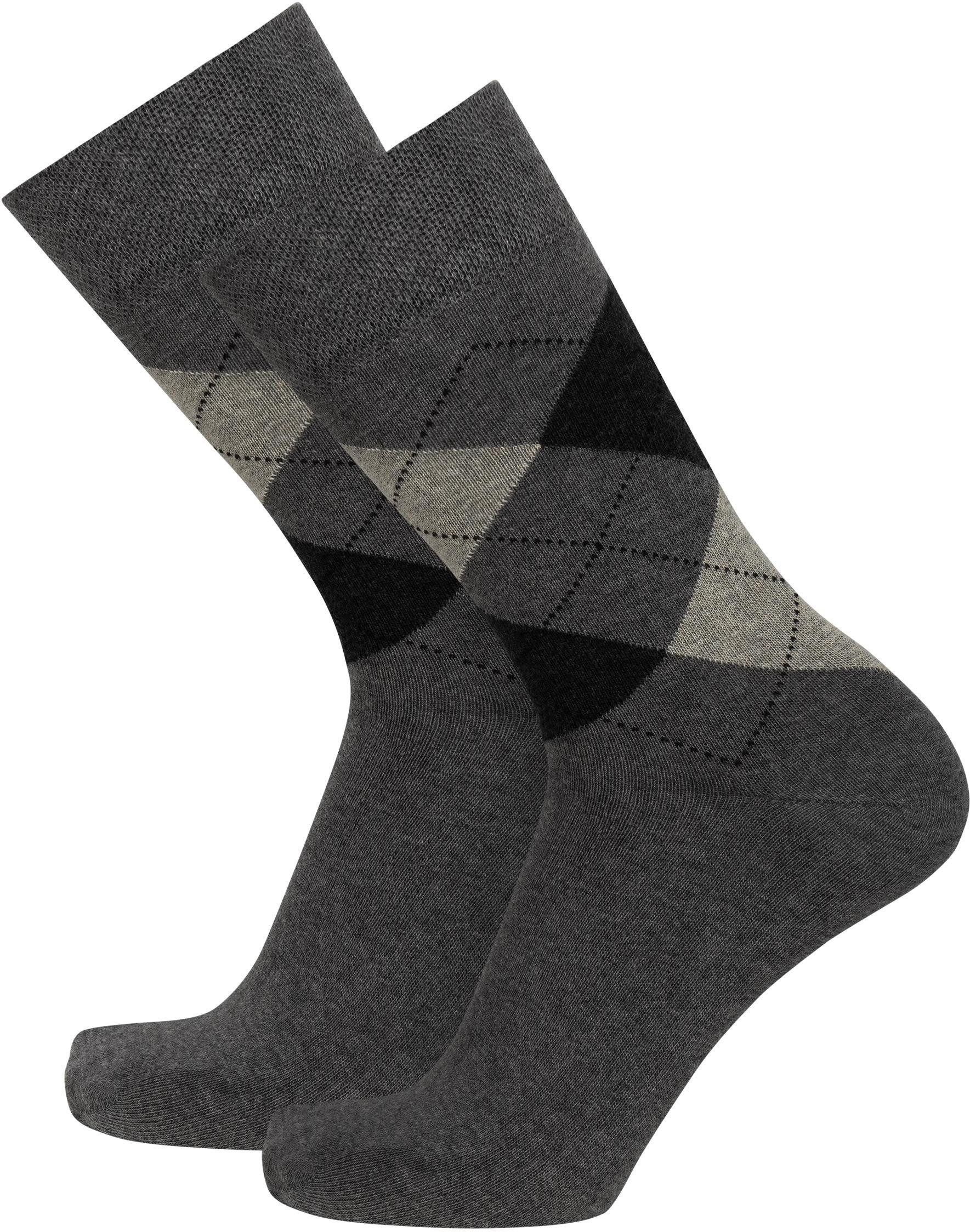 normani Basicsocken 6 Paar Herrensocken Camel (6er-Set, 6 Paar) handgekettelte Fußspitze