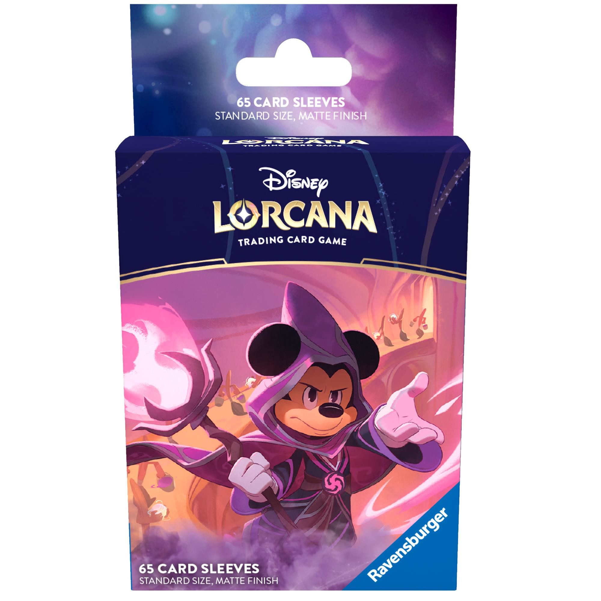 Ravensburger Sammelkarte Lorcana Sleeves - Mickey - Eigenwilliger Zauberer